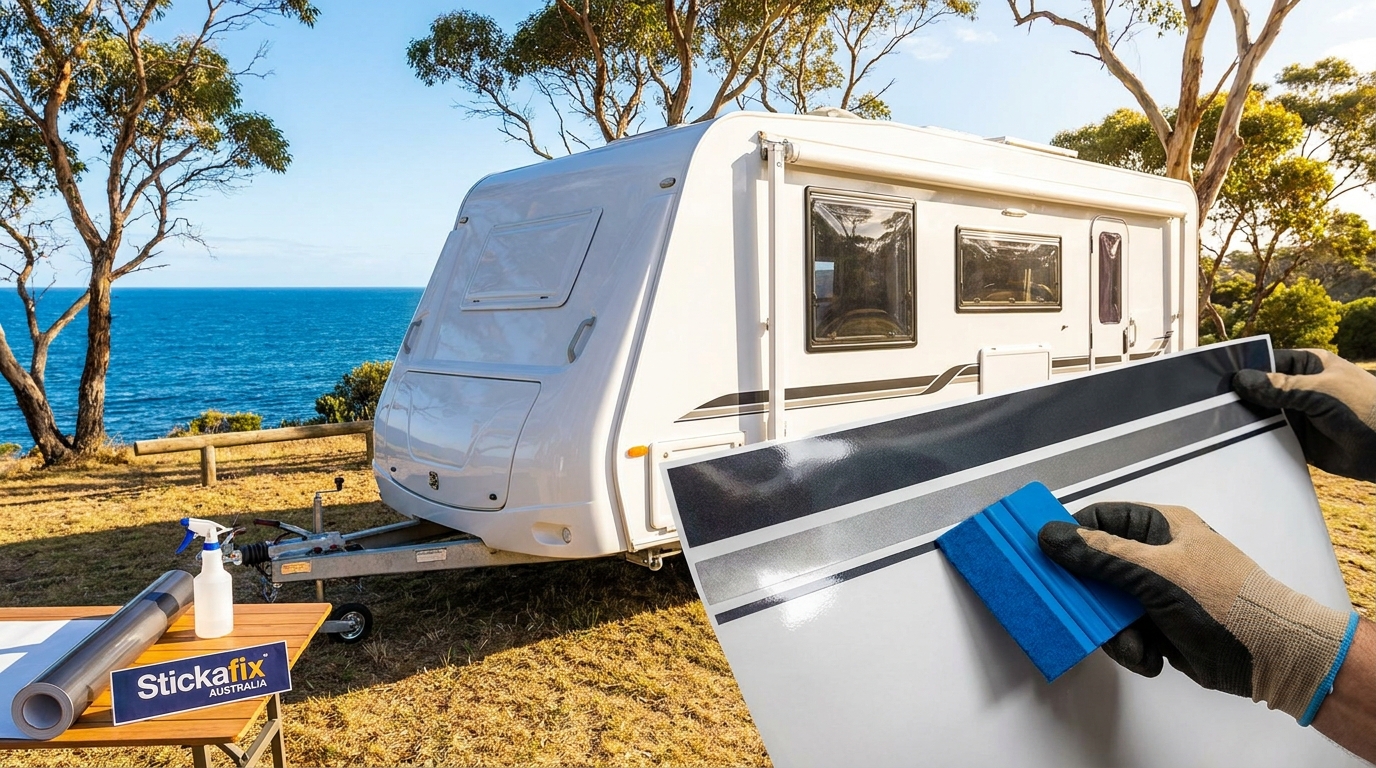 Caravan Stripes: Design Ideas, Measuring & Installation Guide for RV Graphics