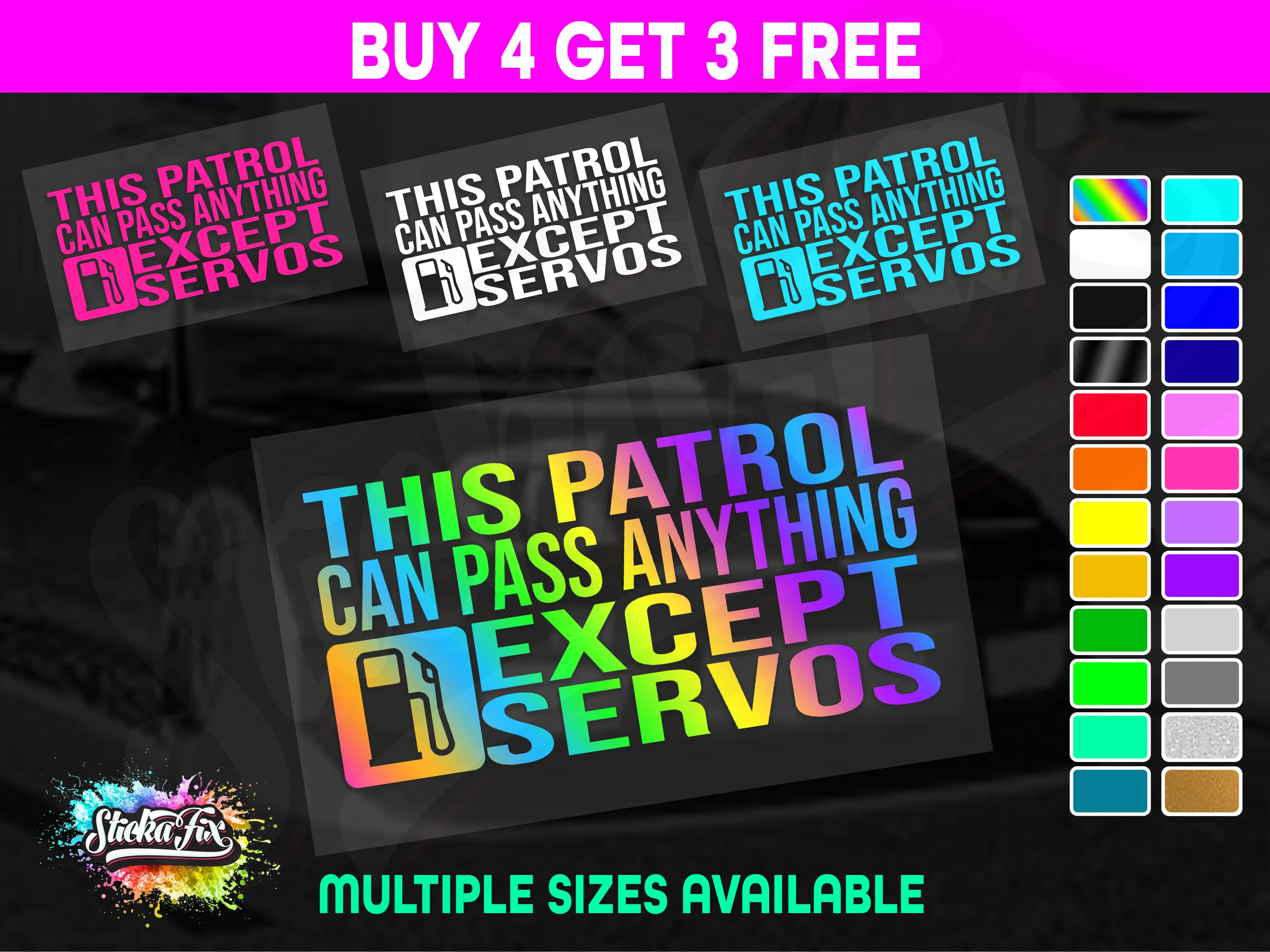 Patrol Can Pass Anything
