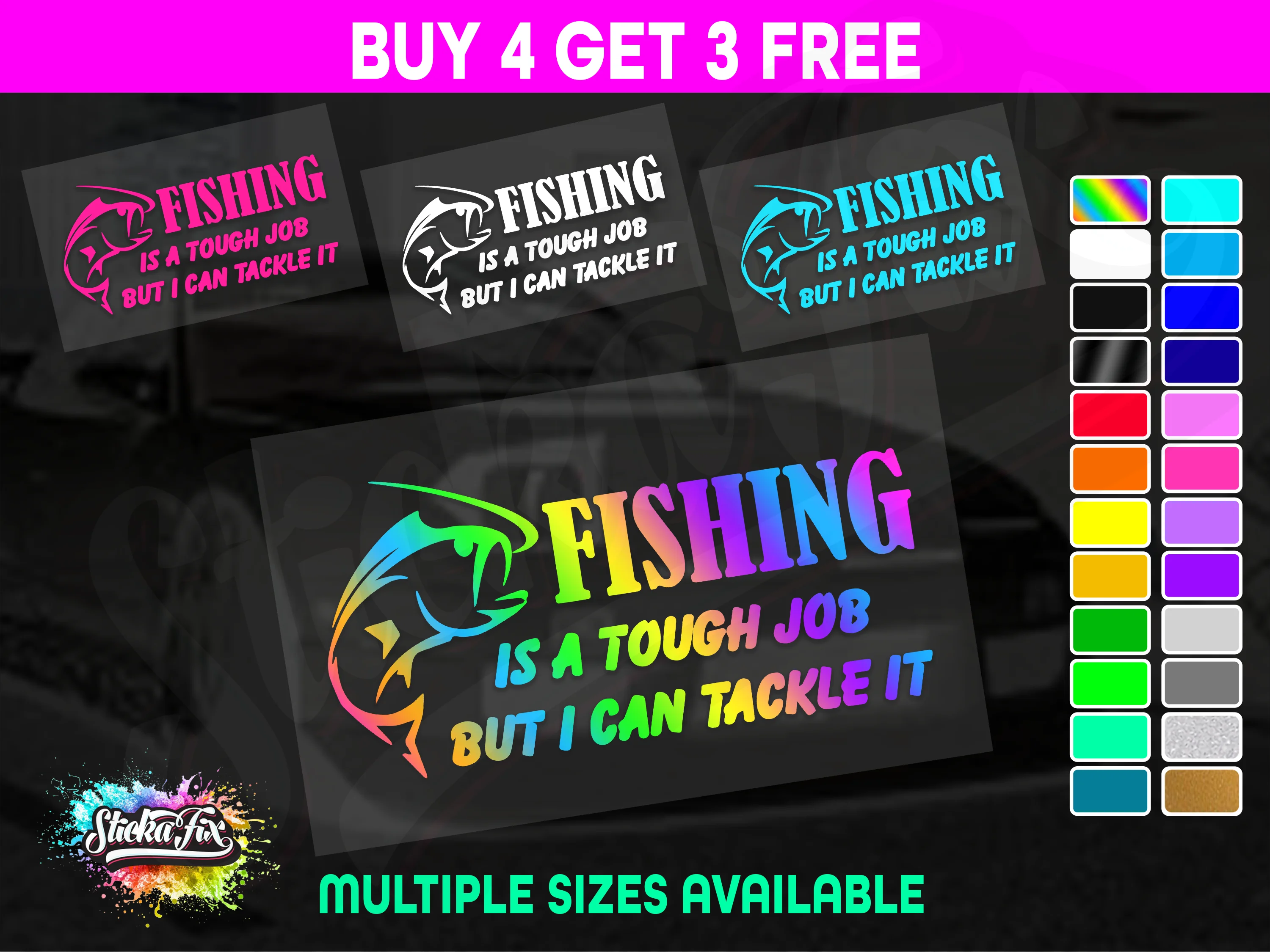 Fishing Is A Tough Job