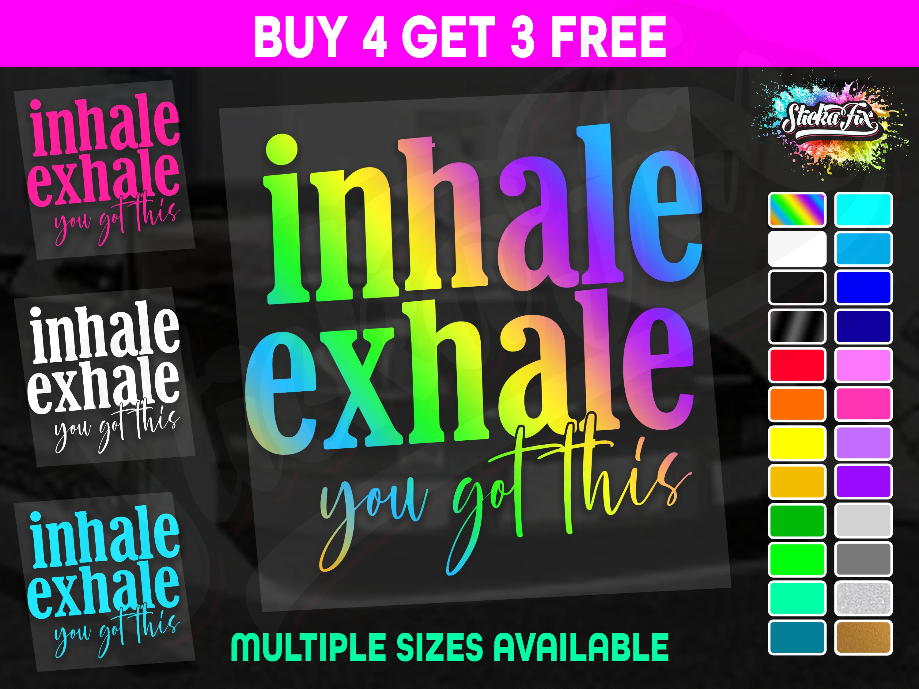 Inhale Exhale You Got This