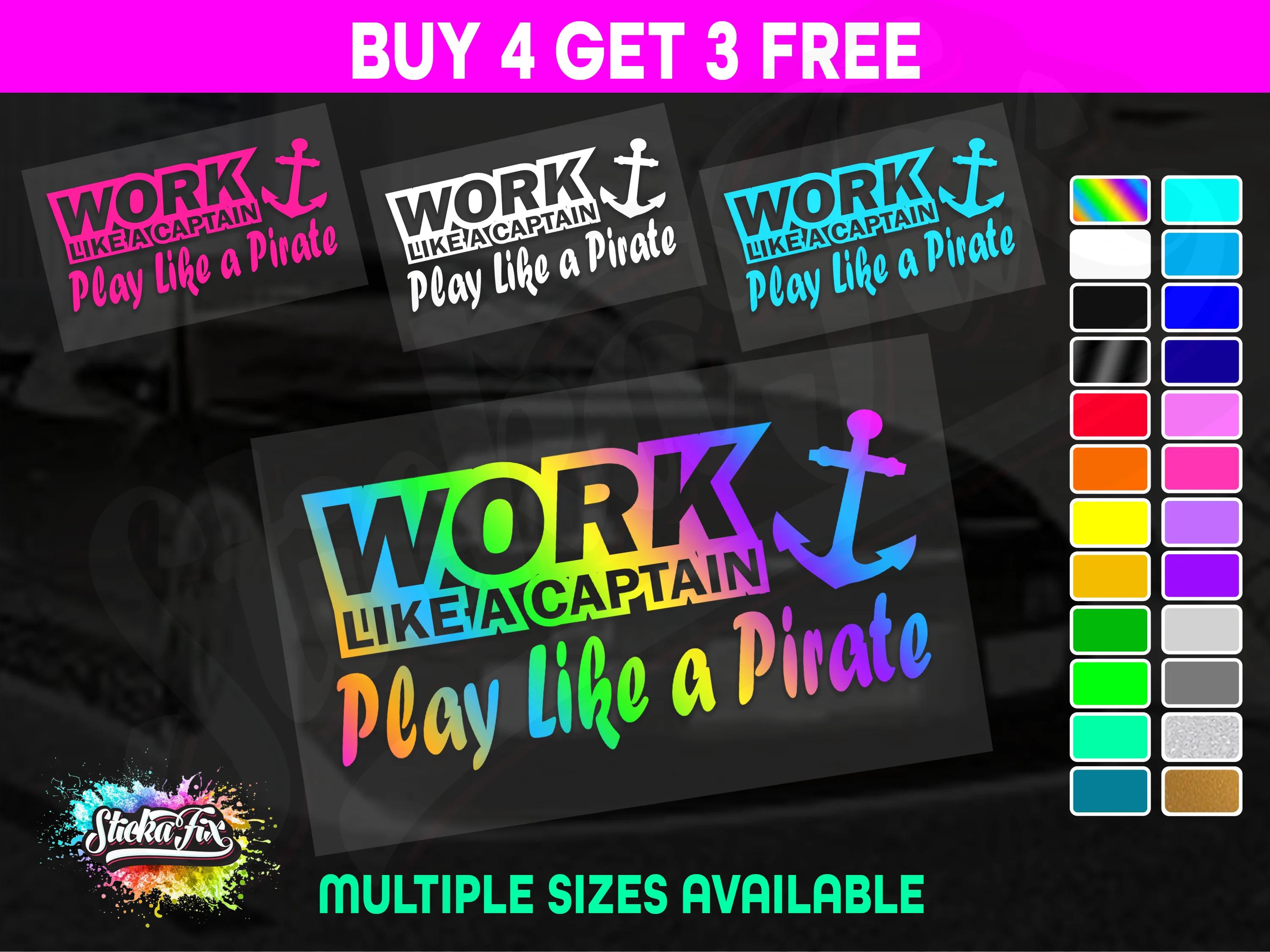 Work Like A Captain Play Like A Pirate
