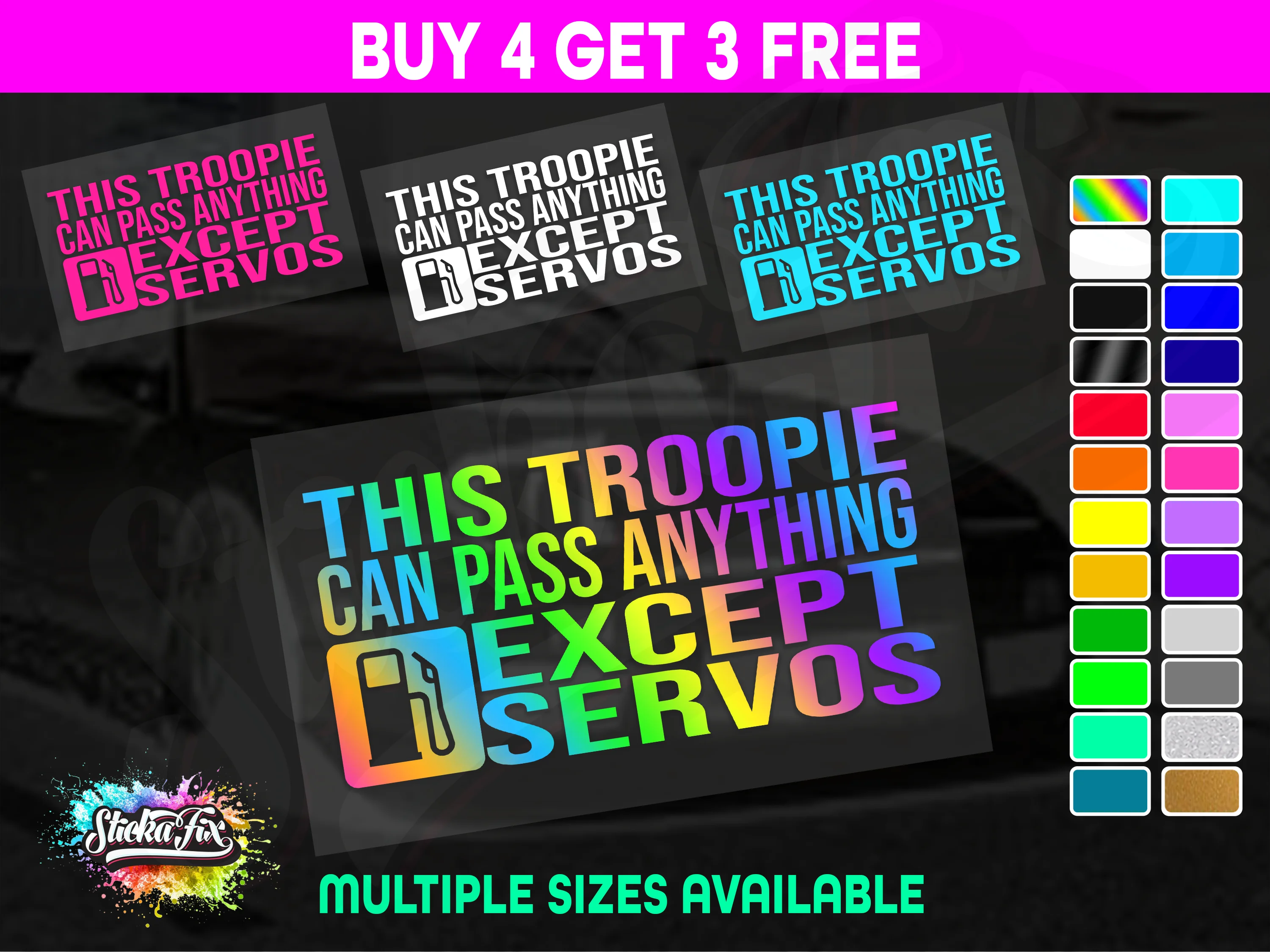 Troopie Can Pass Anything
