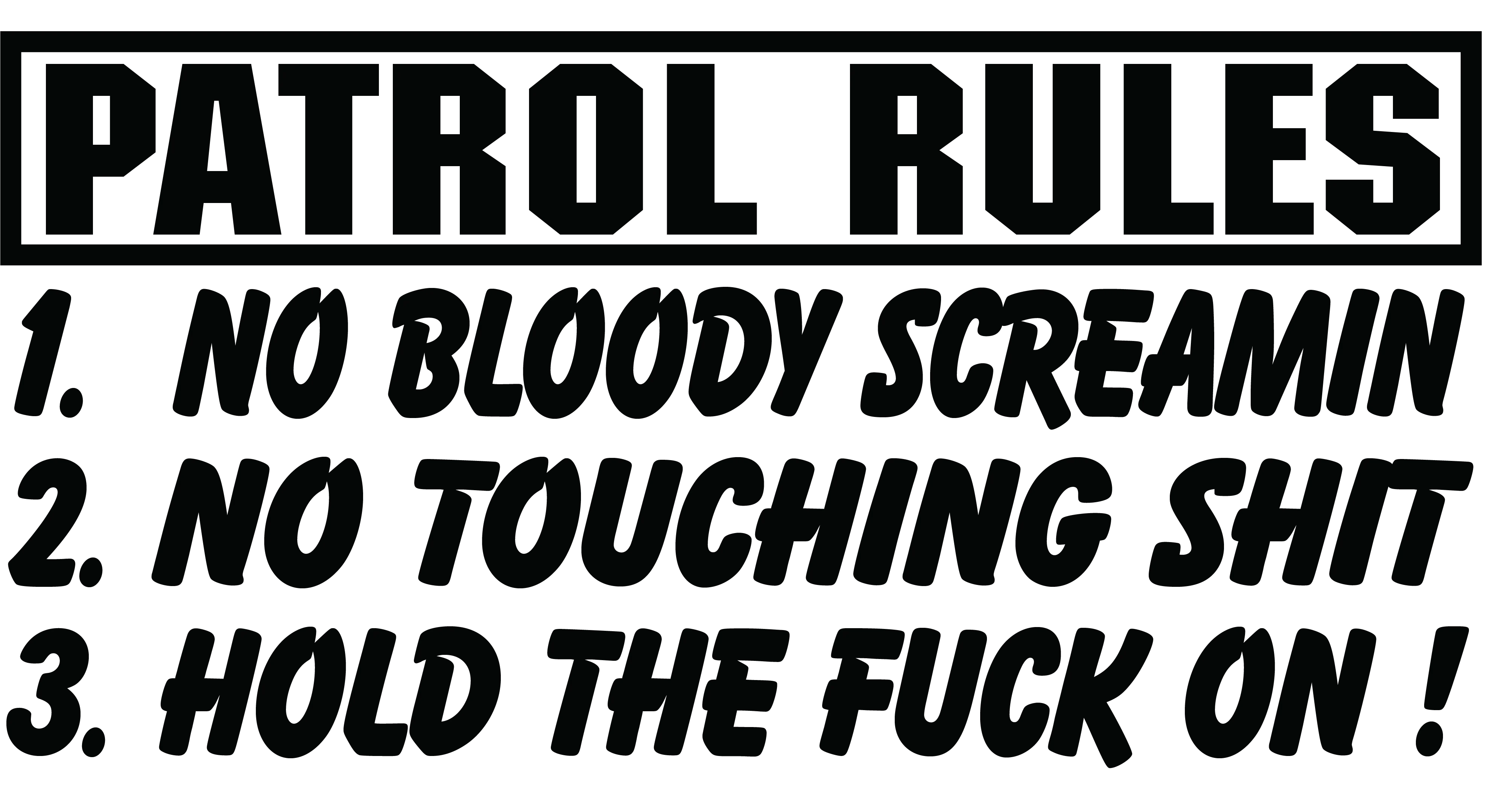 Patrol Rules