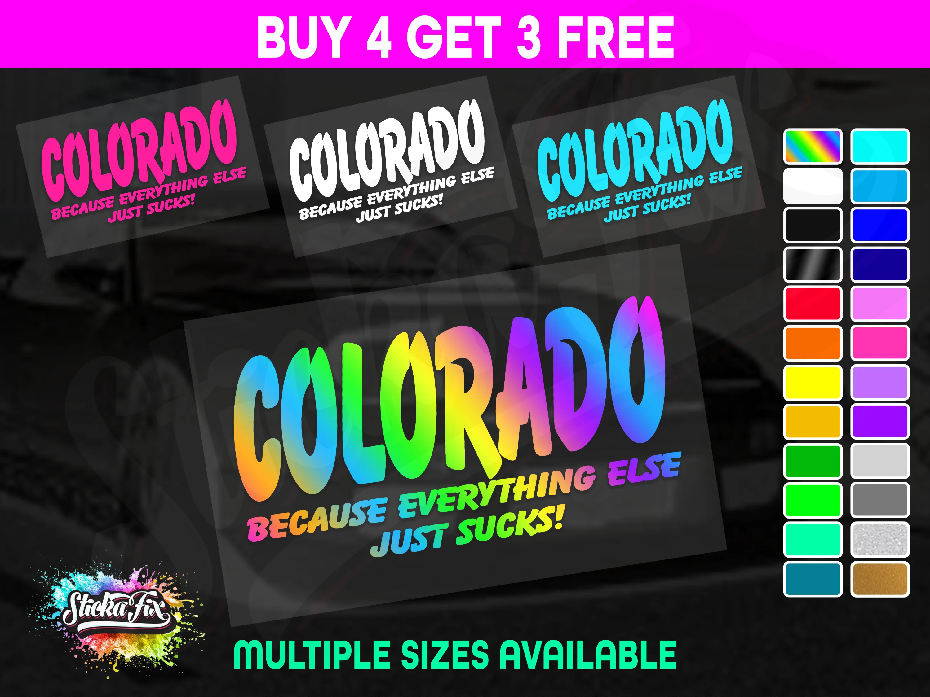 Colorado Because Everything Else Just Sucks