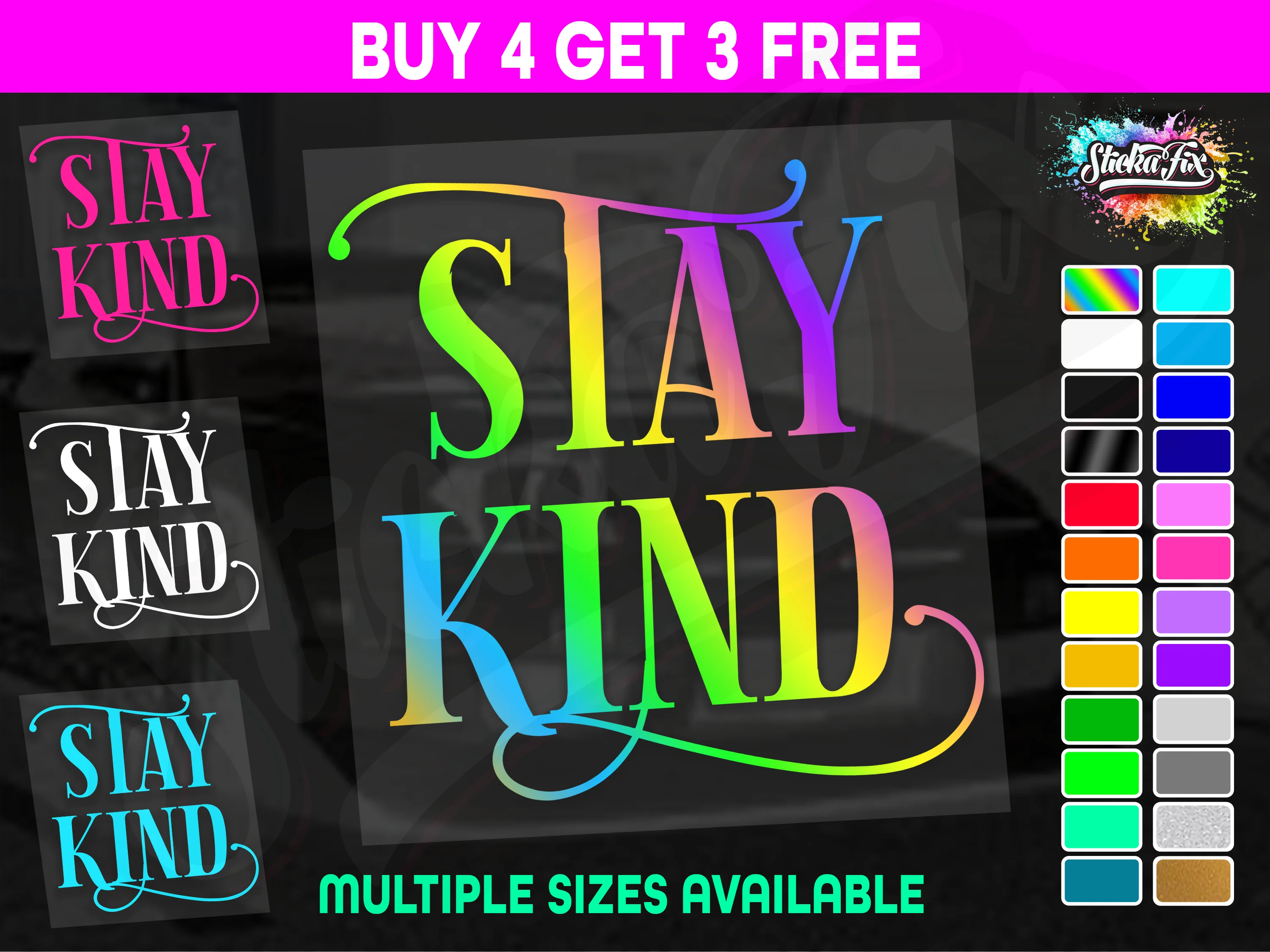 Stay Kind Square