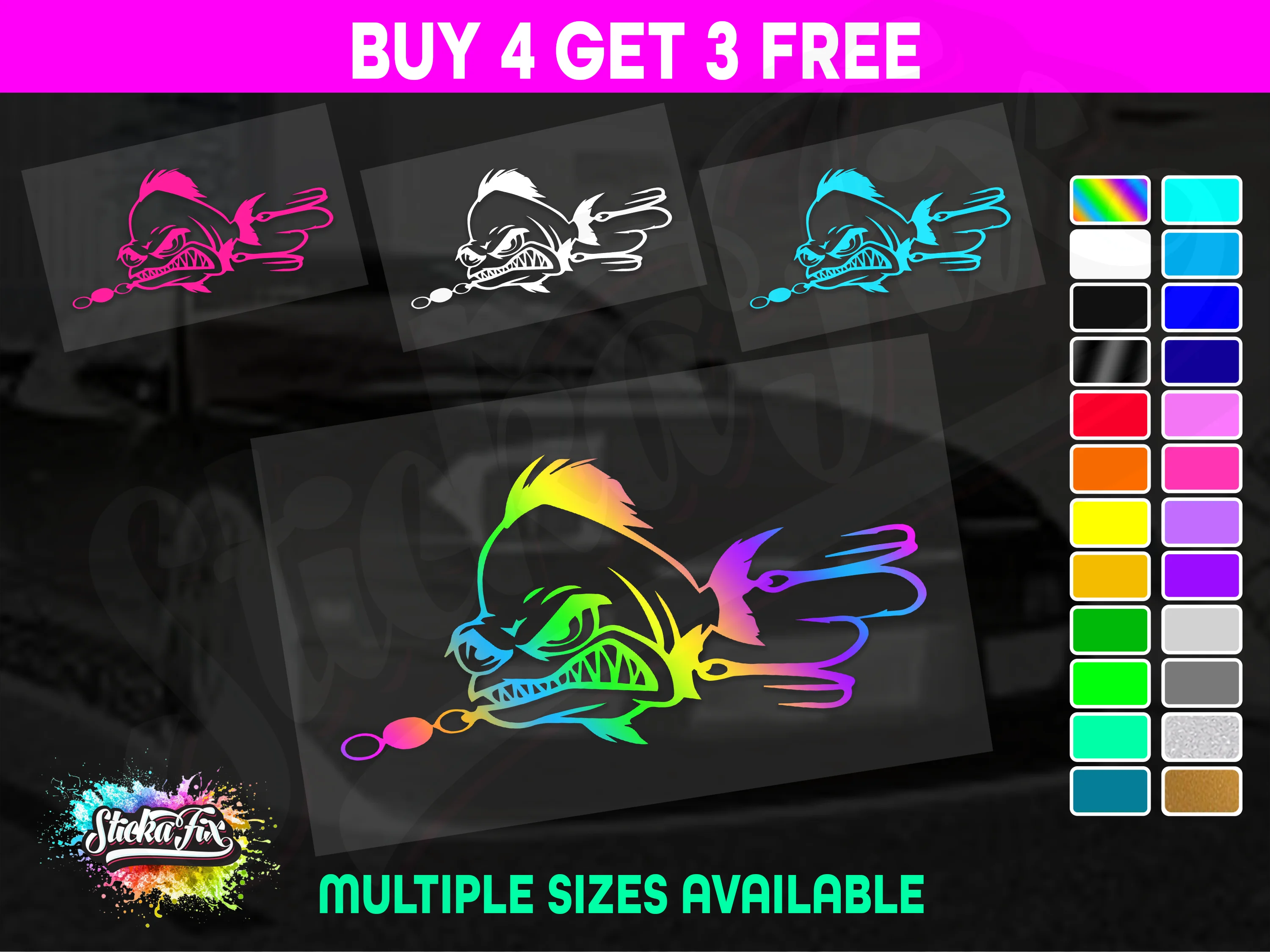 Angry Fish Hooks