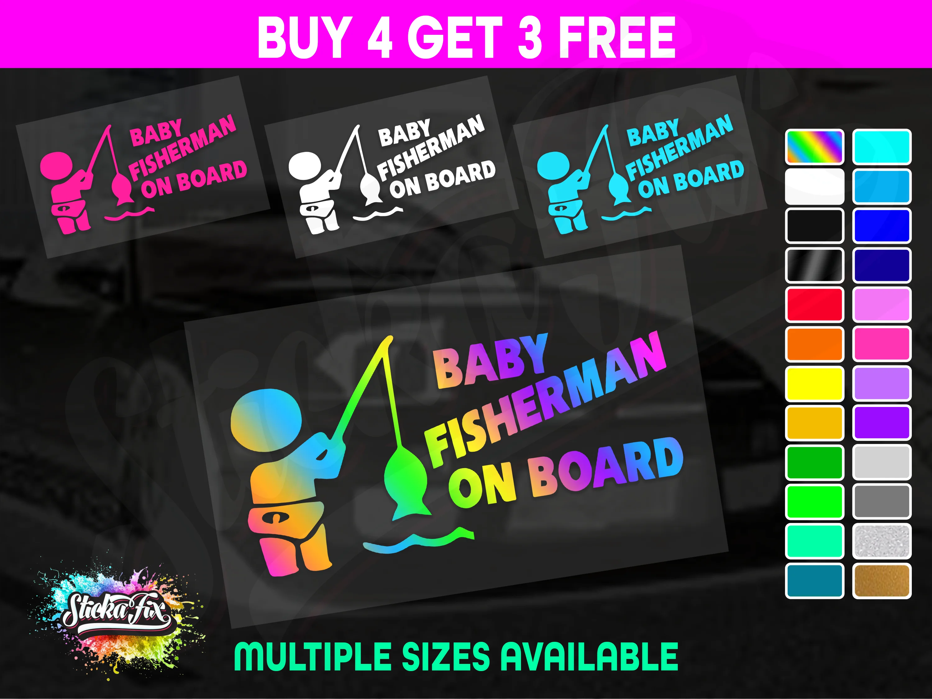 Baby Fisherman On Board