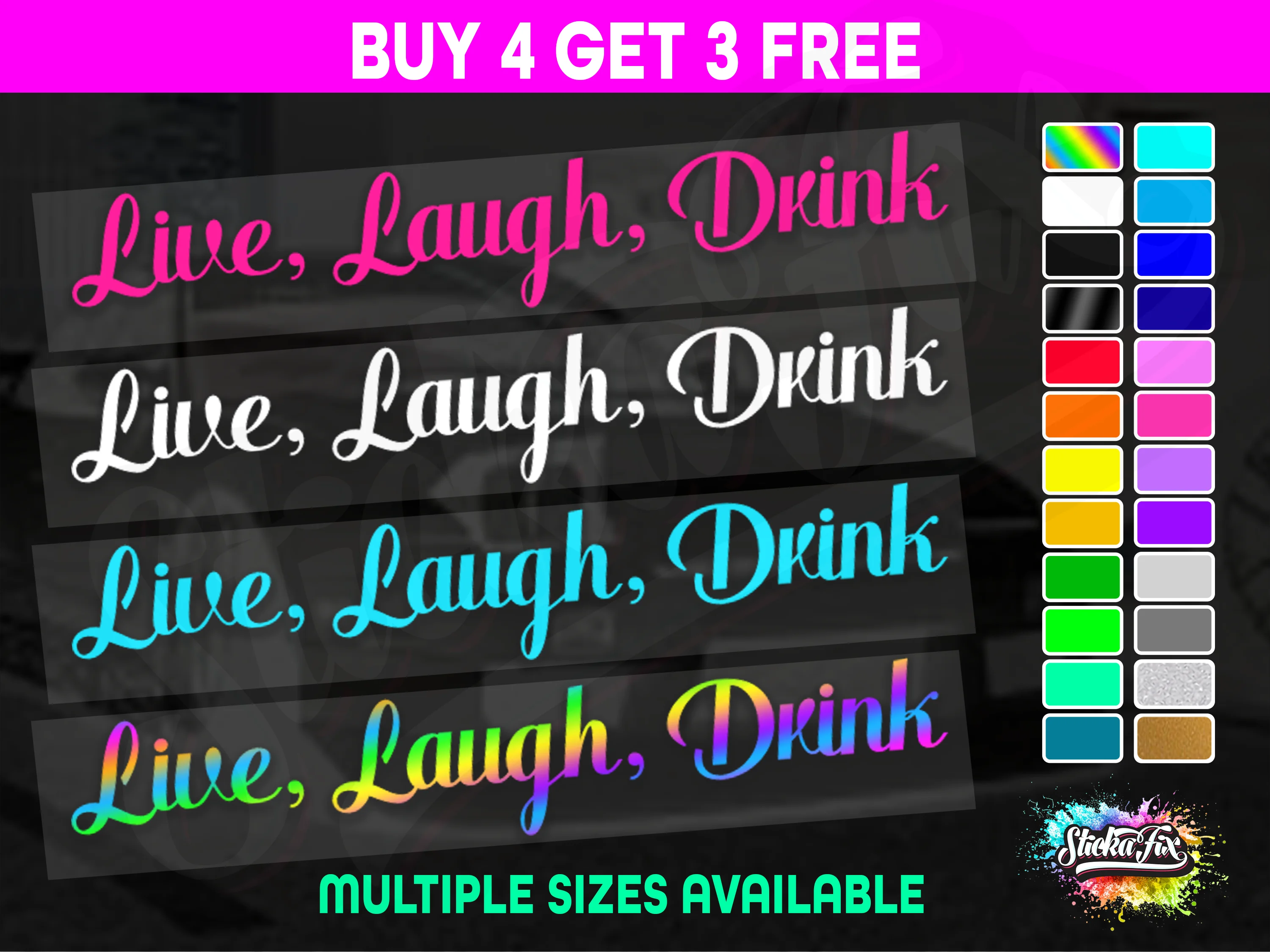 Live Laugh Drink