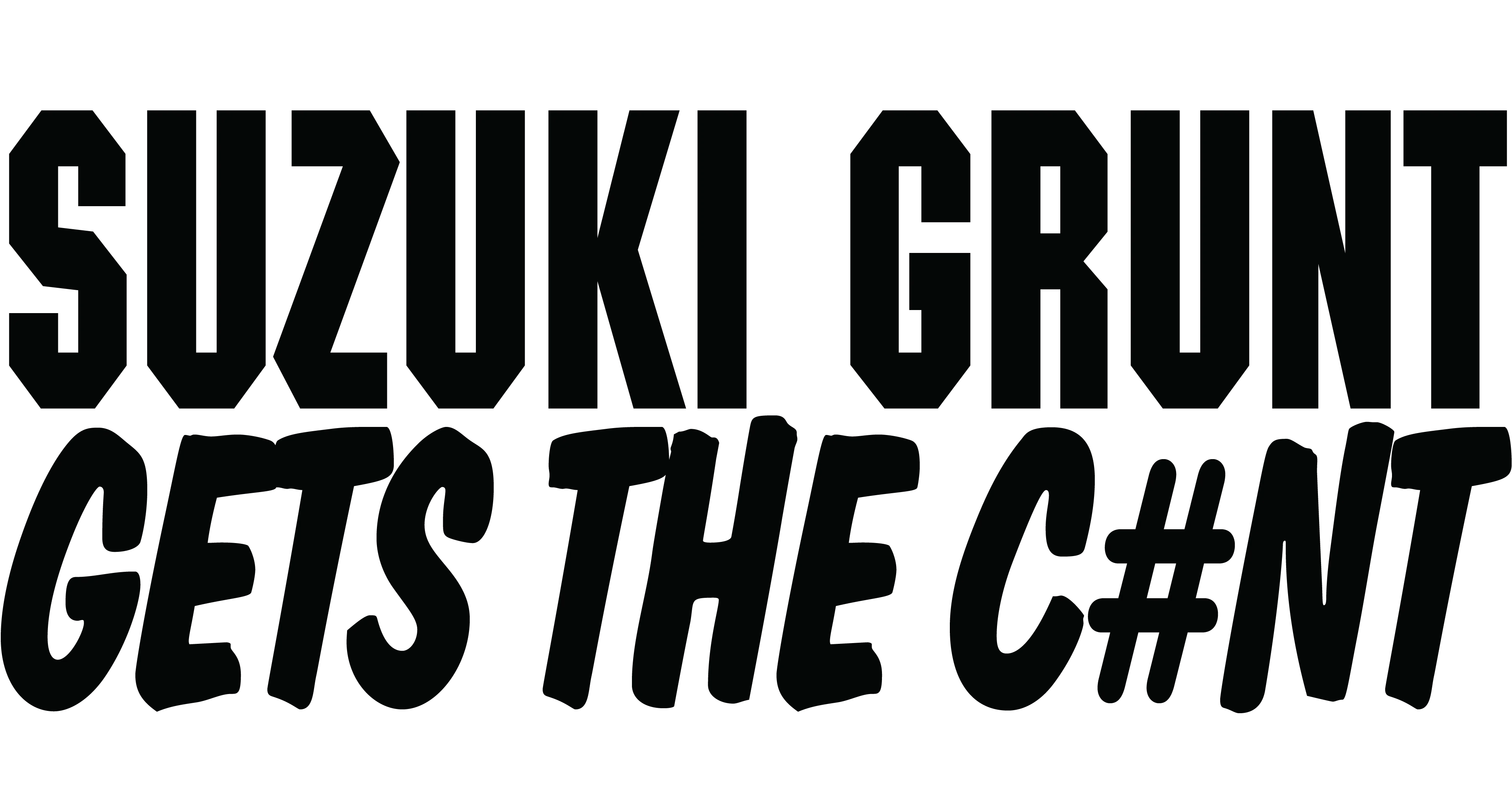 Suzuki Grunt Gets The CNT