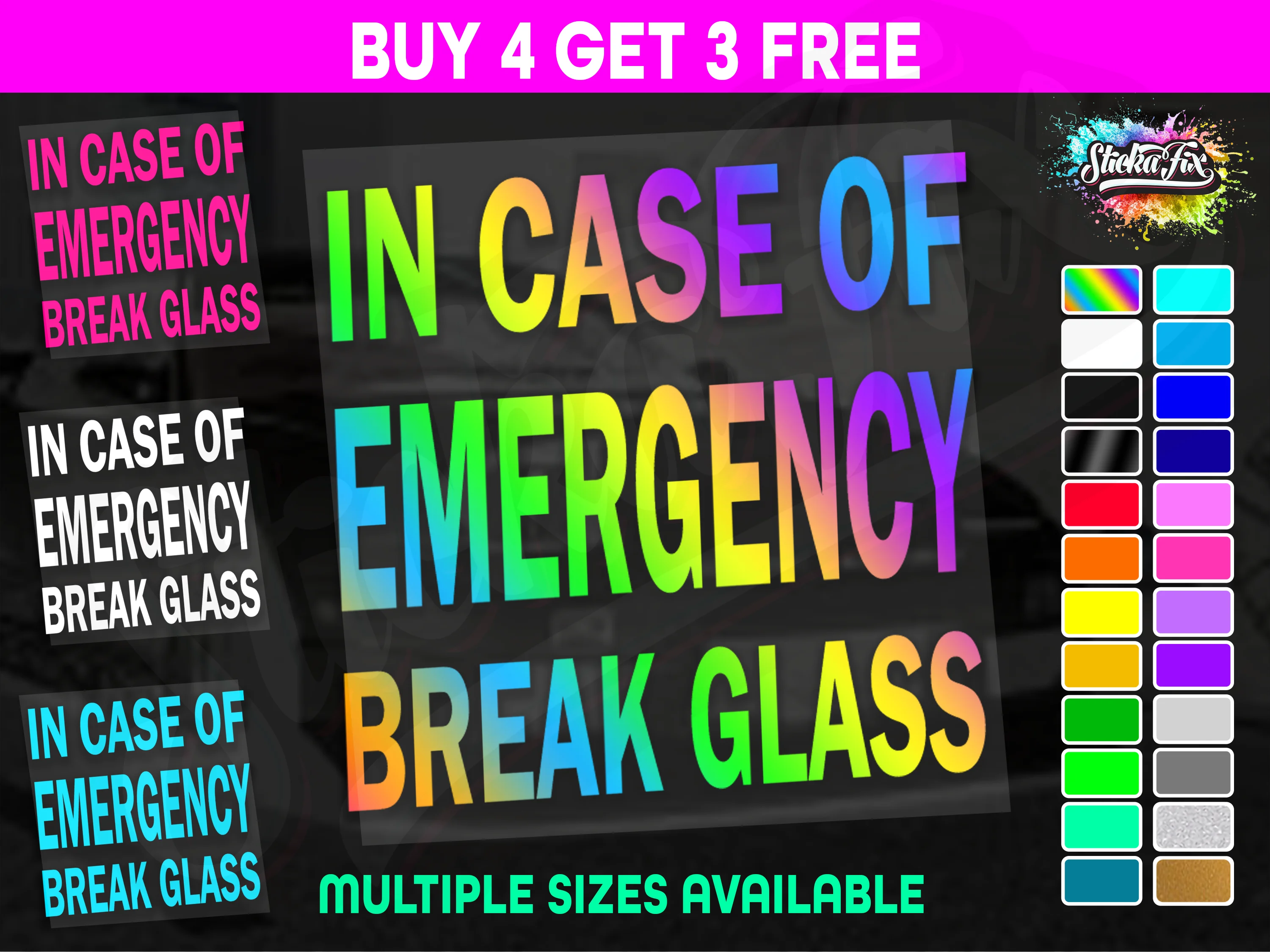 Incase Of Emergency Break Glass