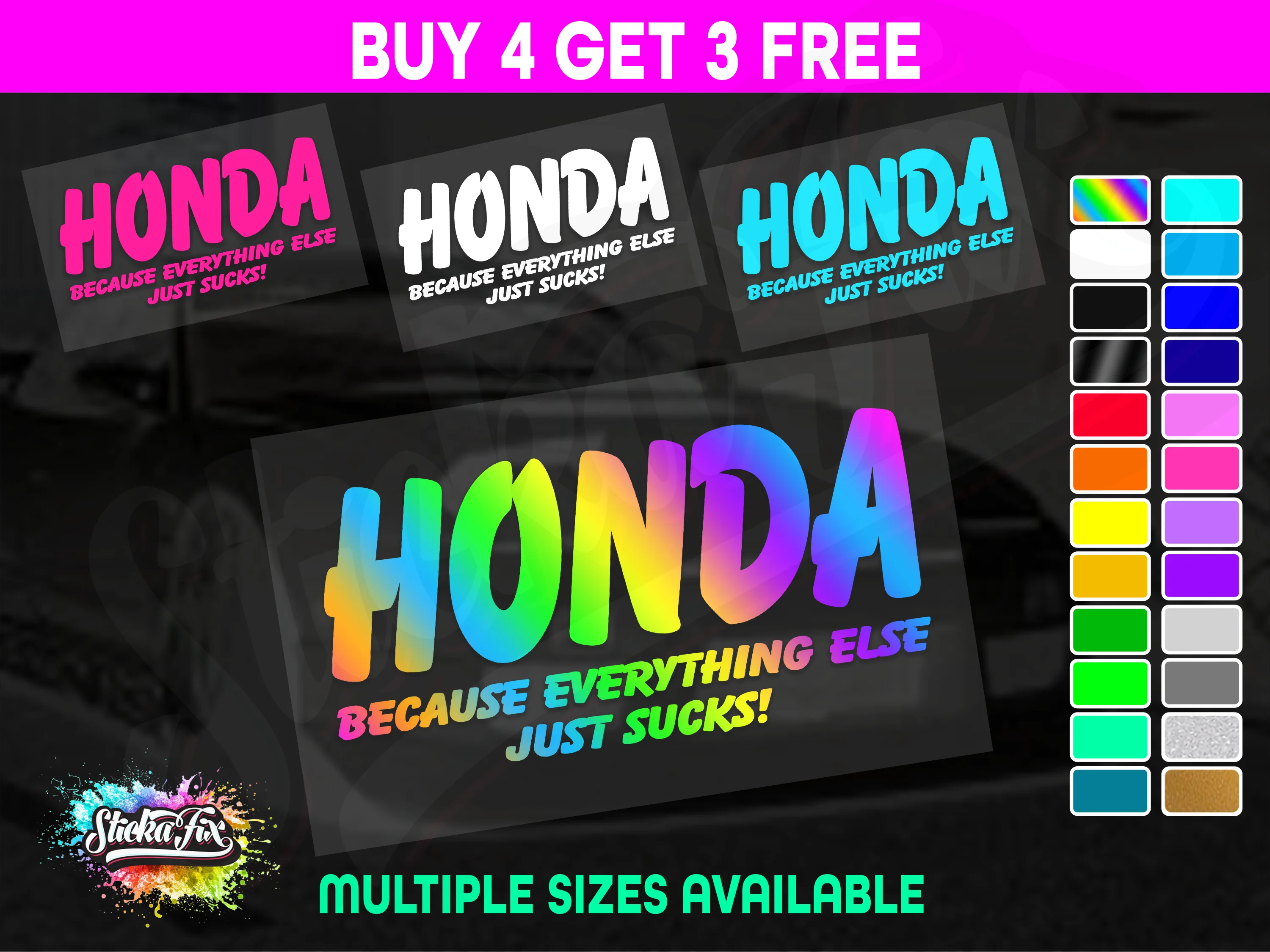 Honda Because Everything Else Just Sucks