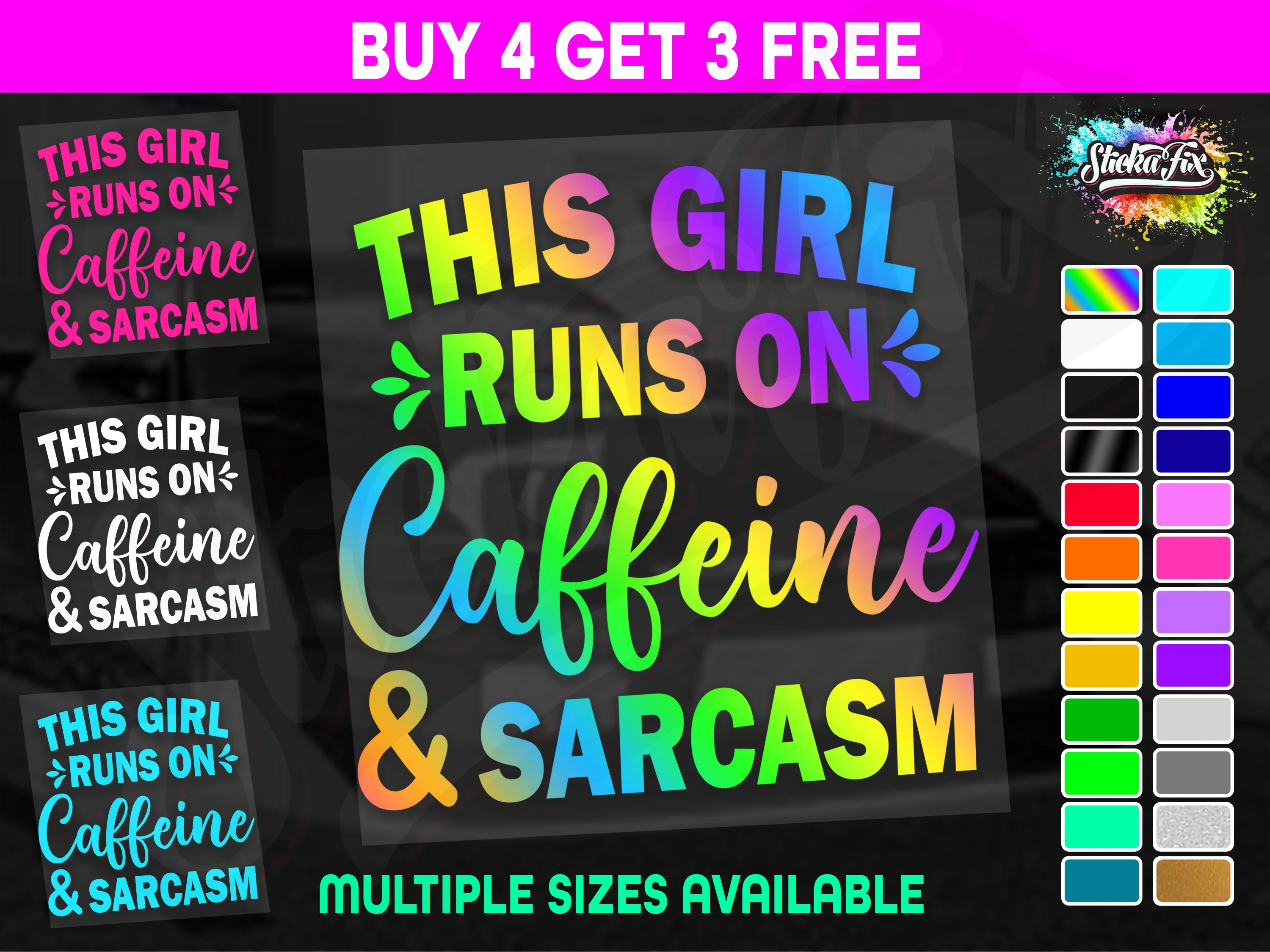 This Girl Runs On Caffeine And Sarcasm
