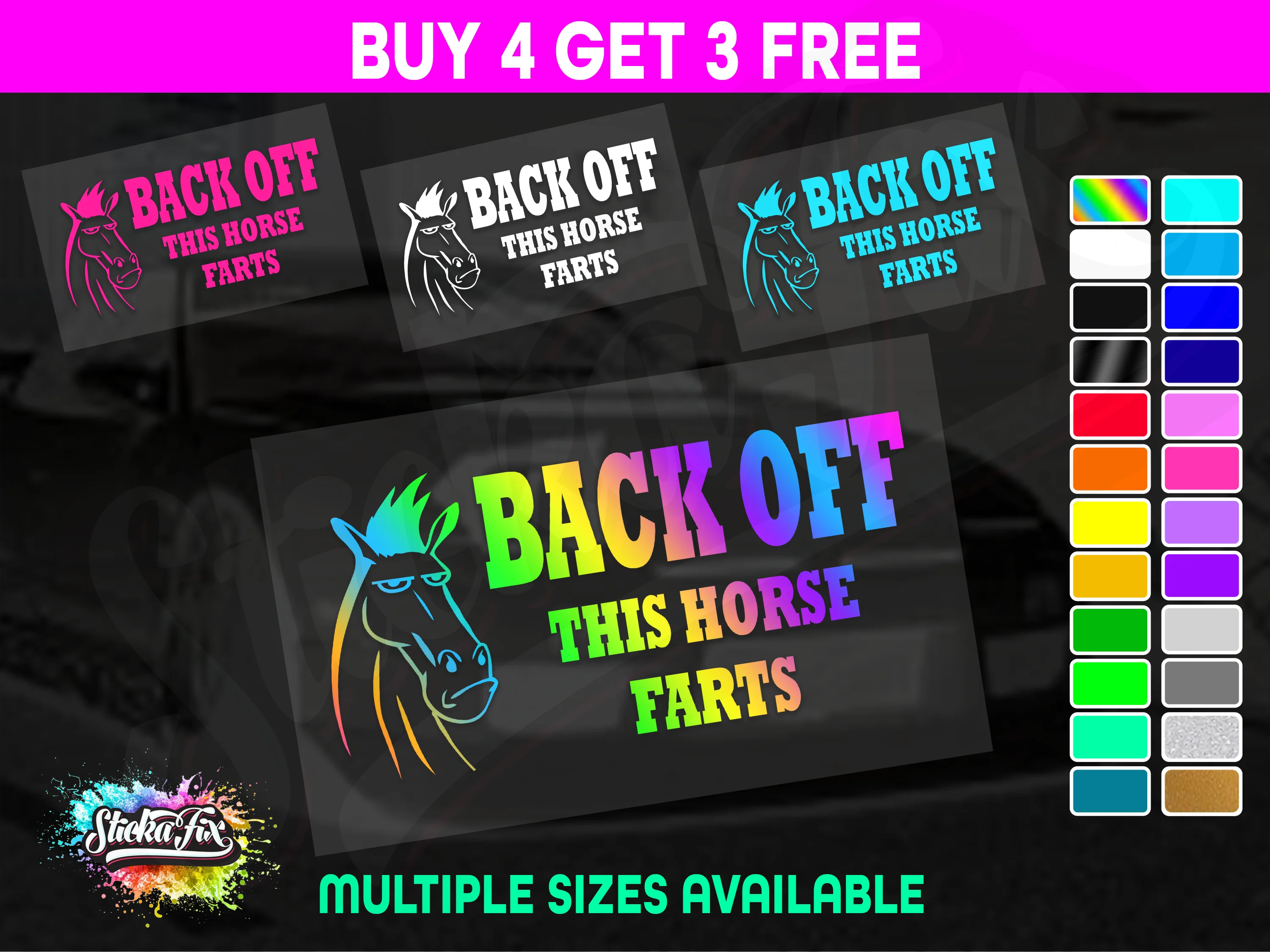 Back Off This Horse Farts
