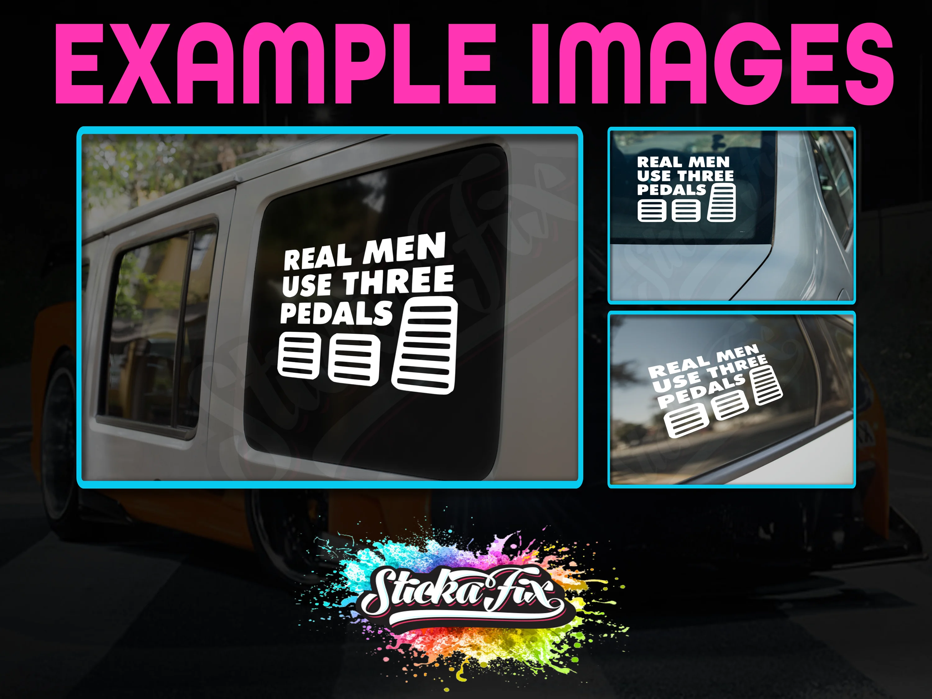 Real Men Use Three Pedals