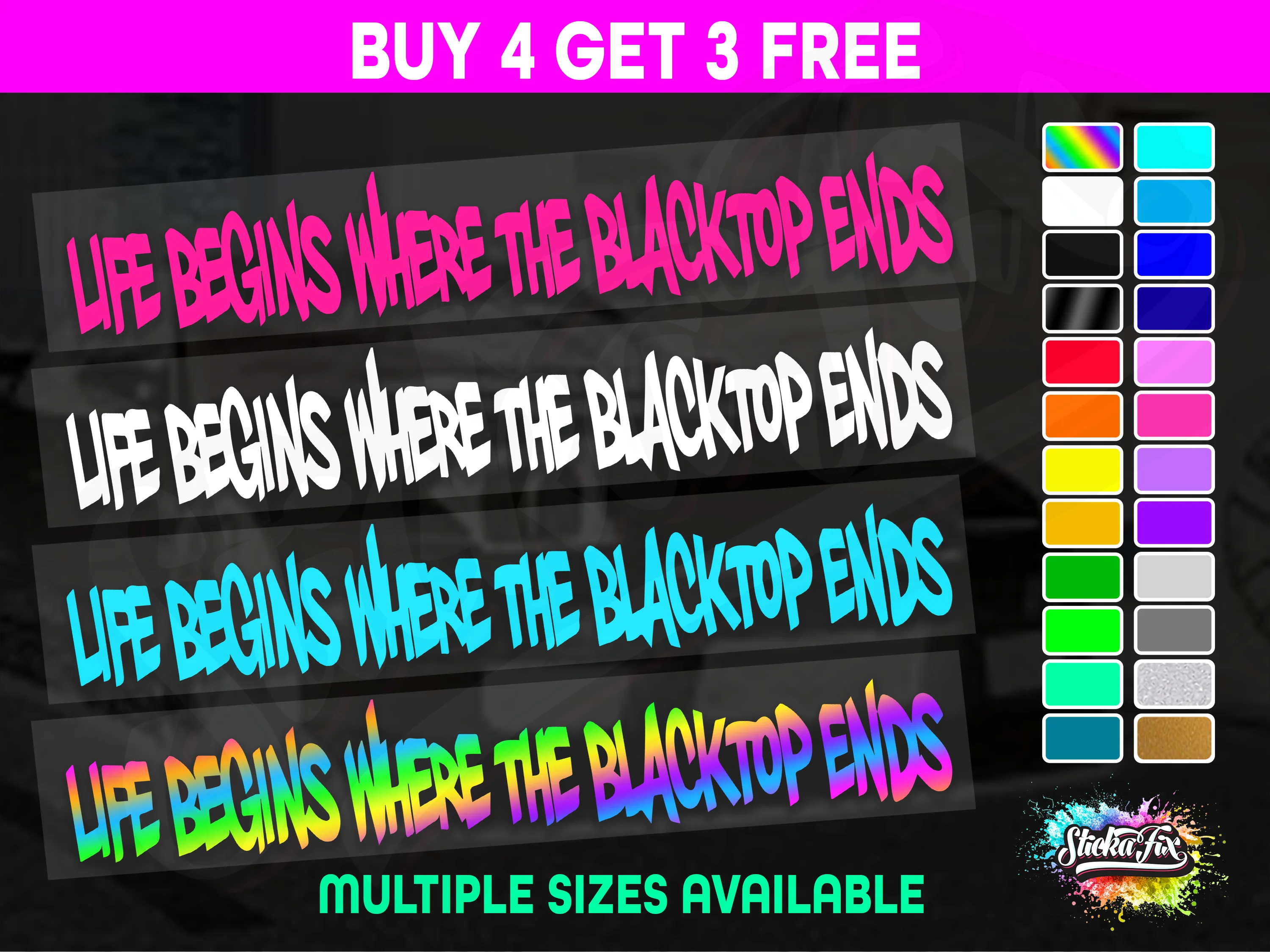 Life Begins Where The Blacktop Ends