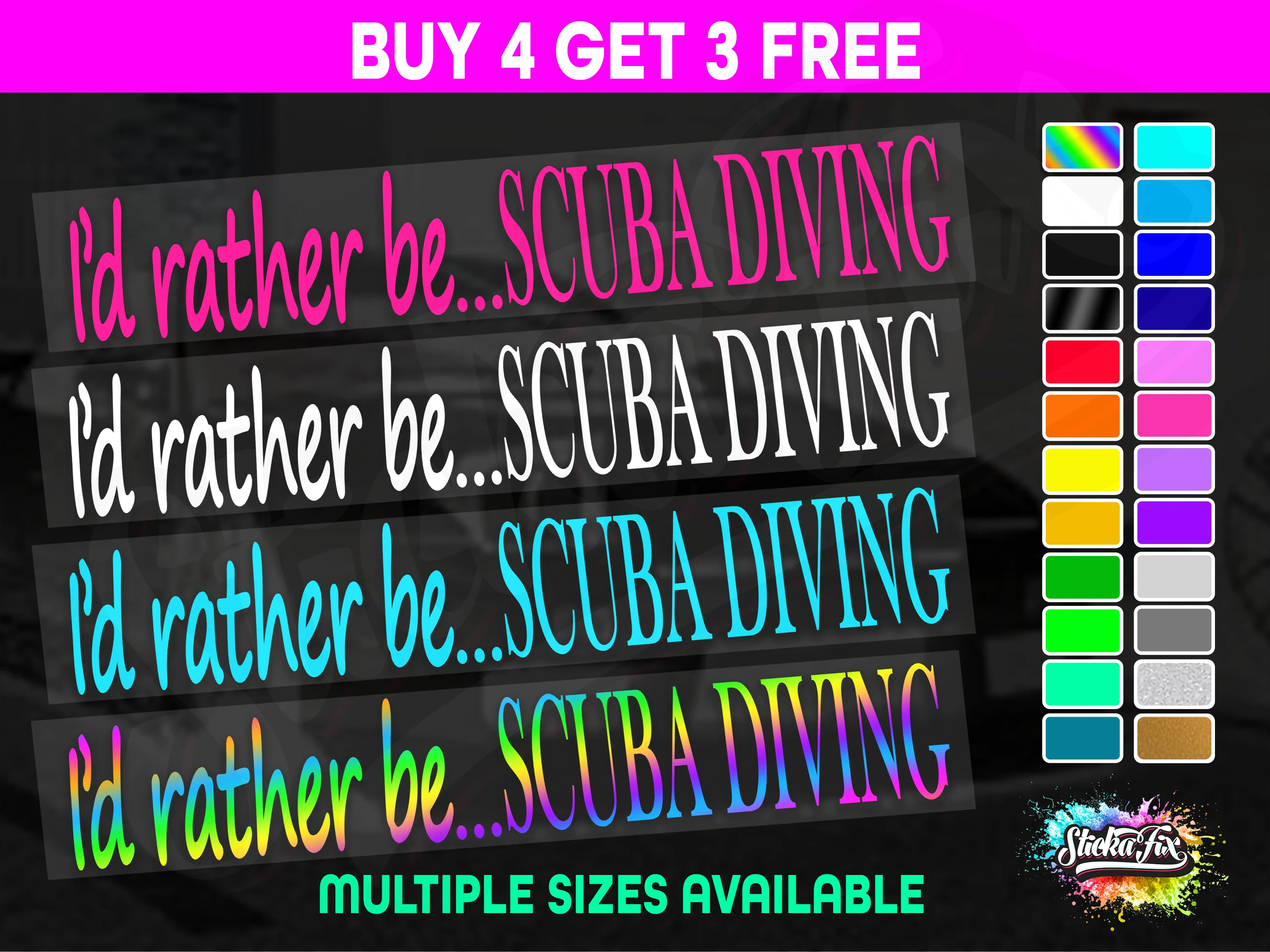 I'd Rather Be Scuba Diving