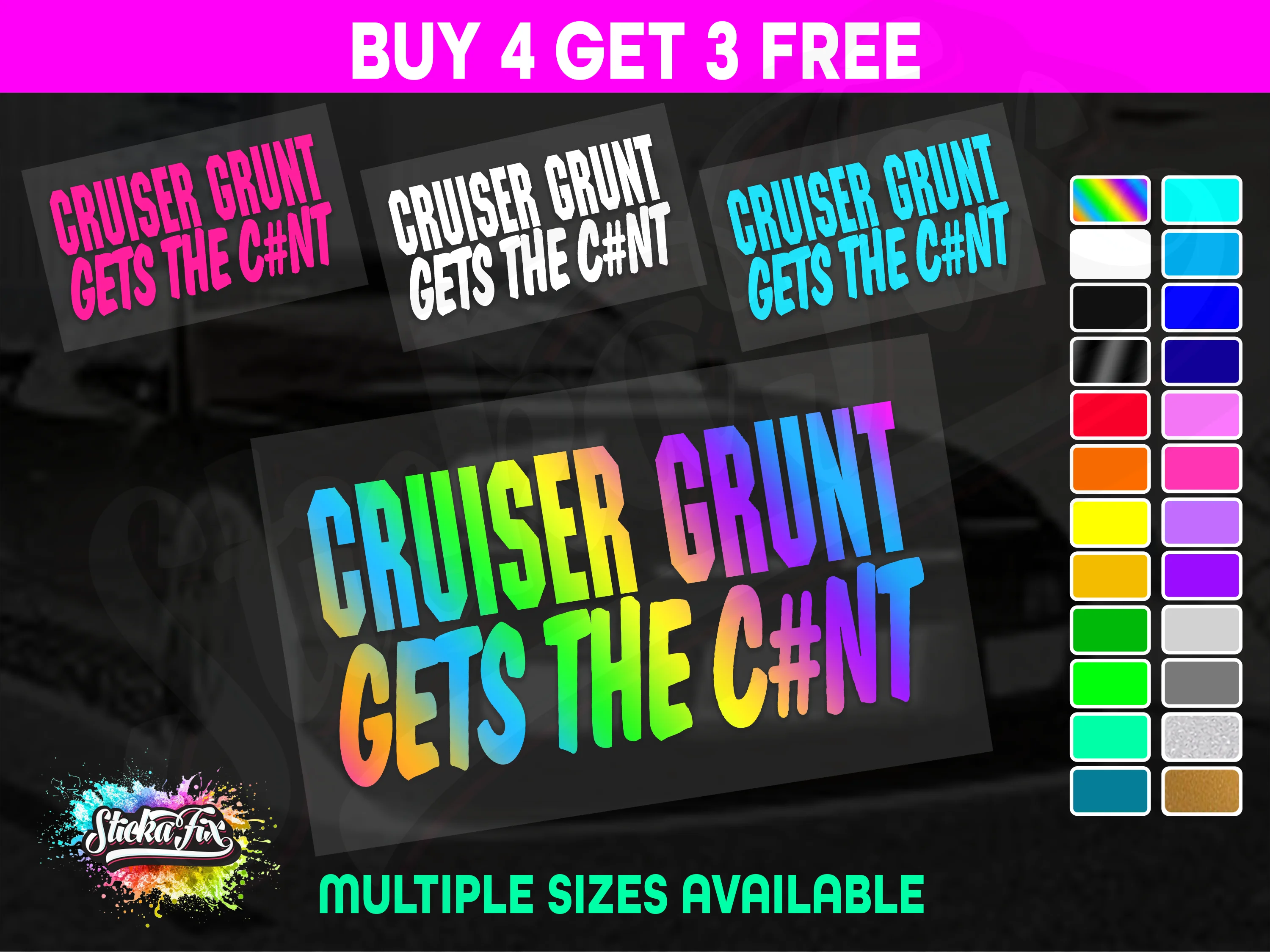 Cruiser Grunt Gets The CNT