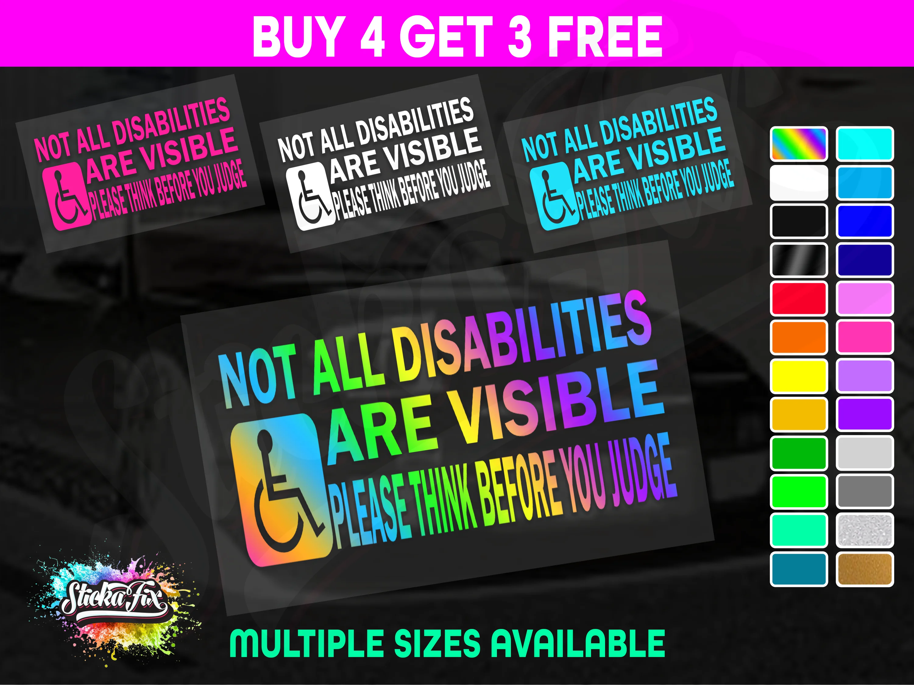 Not All Disabilities Are Visible
