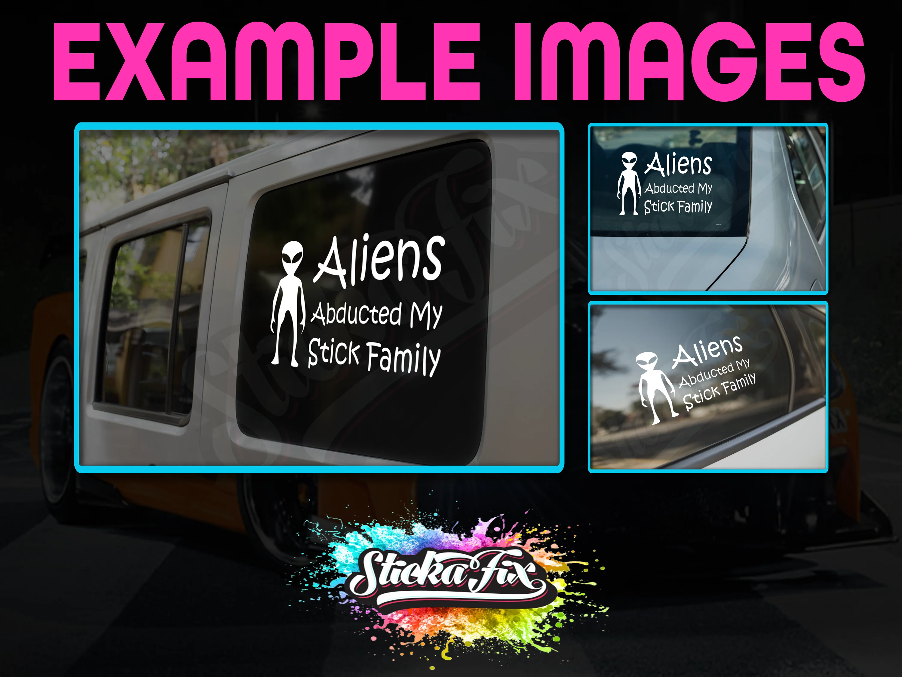 Aliens Abducted My Stick Family