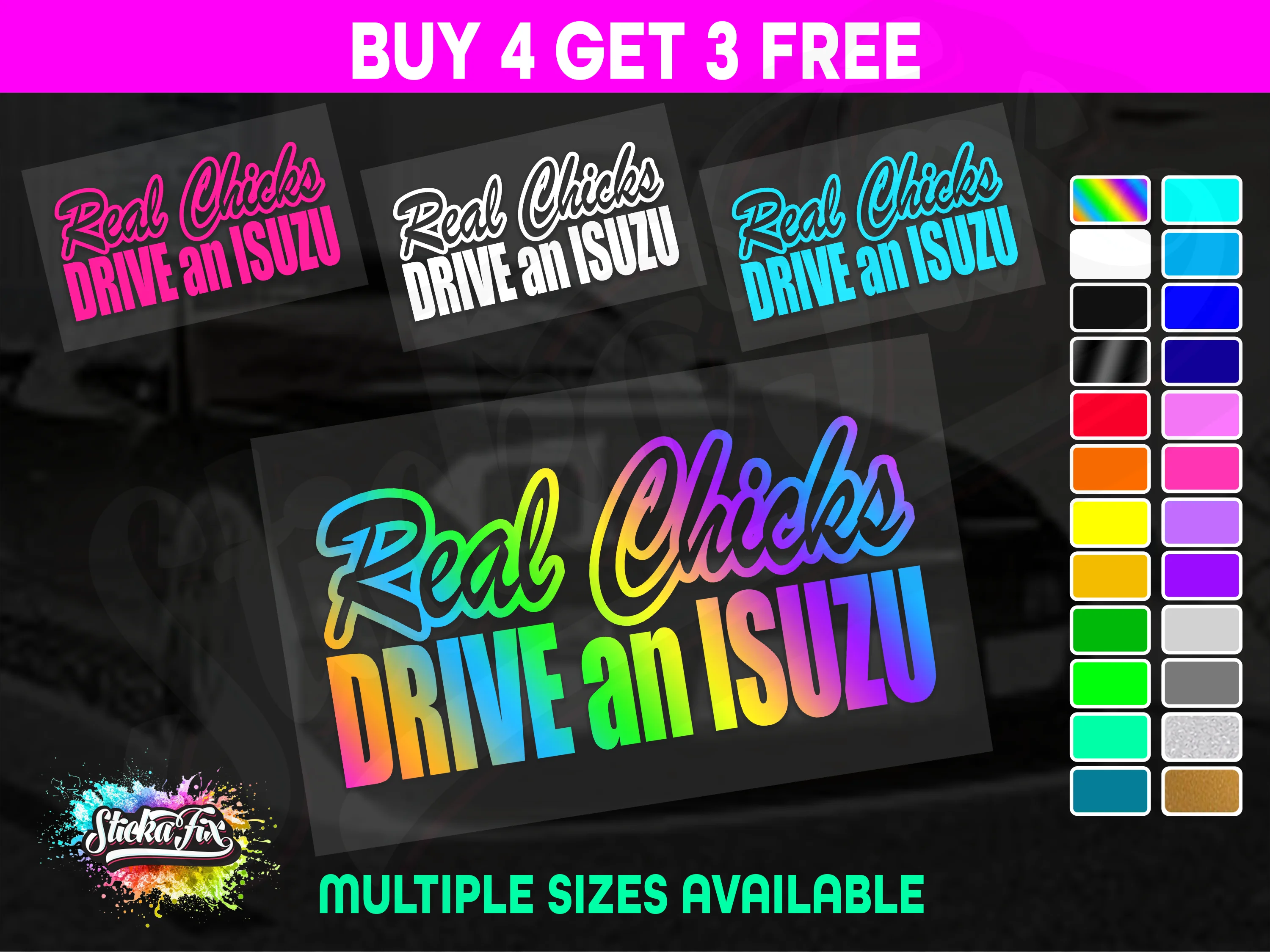 Real Chicks Drive An Isuzu