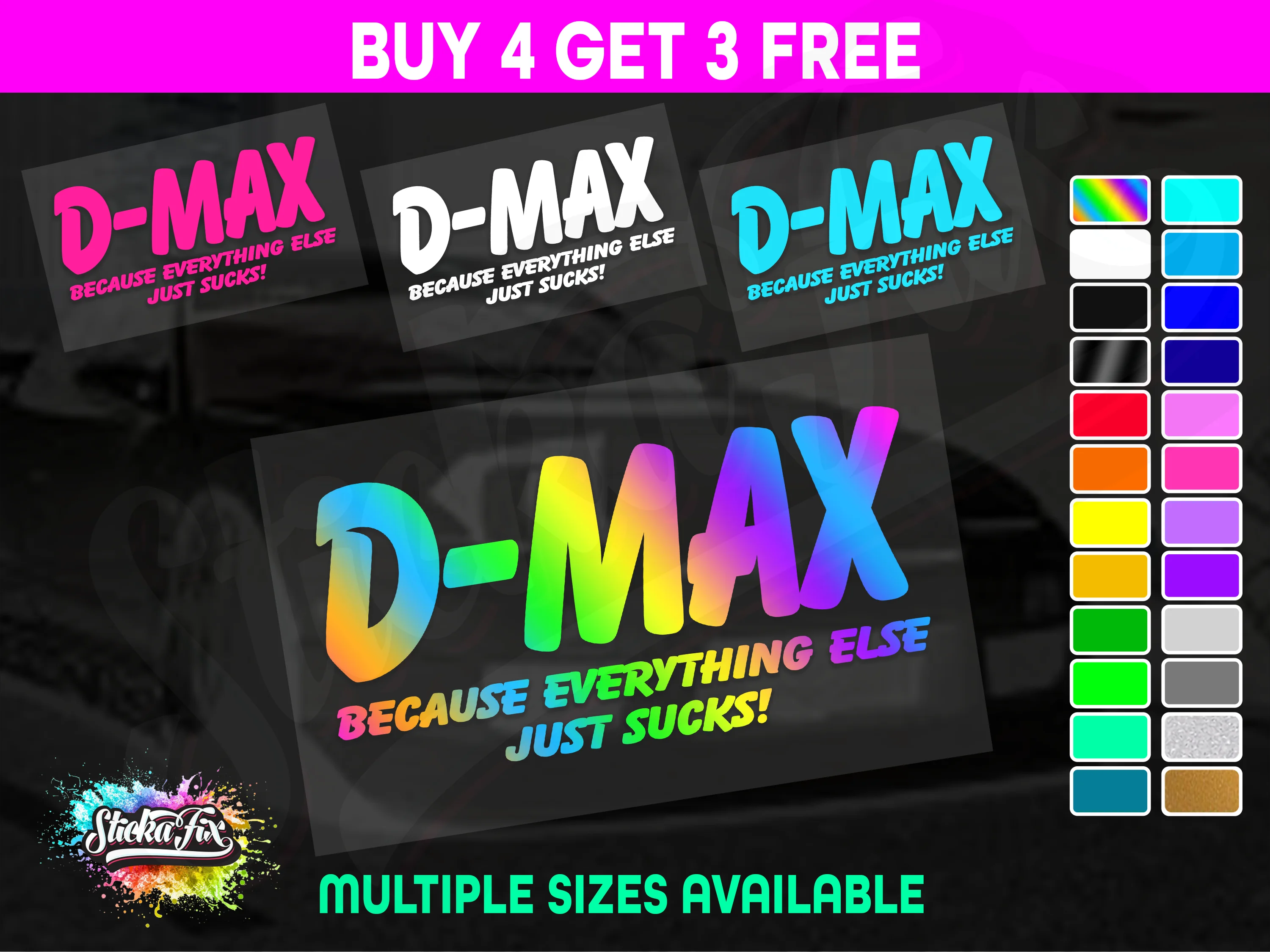 Dmax Because Everything Else Just Sucks