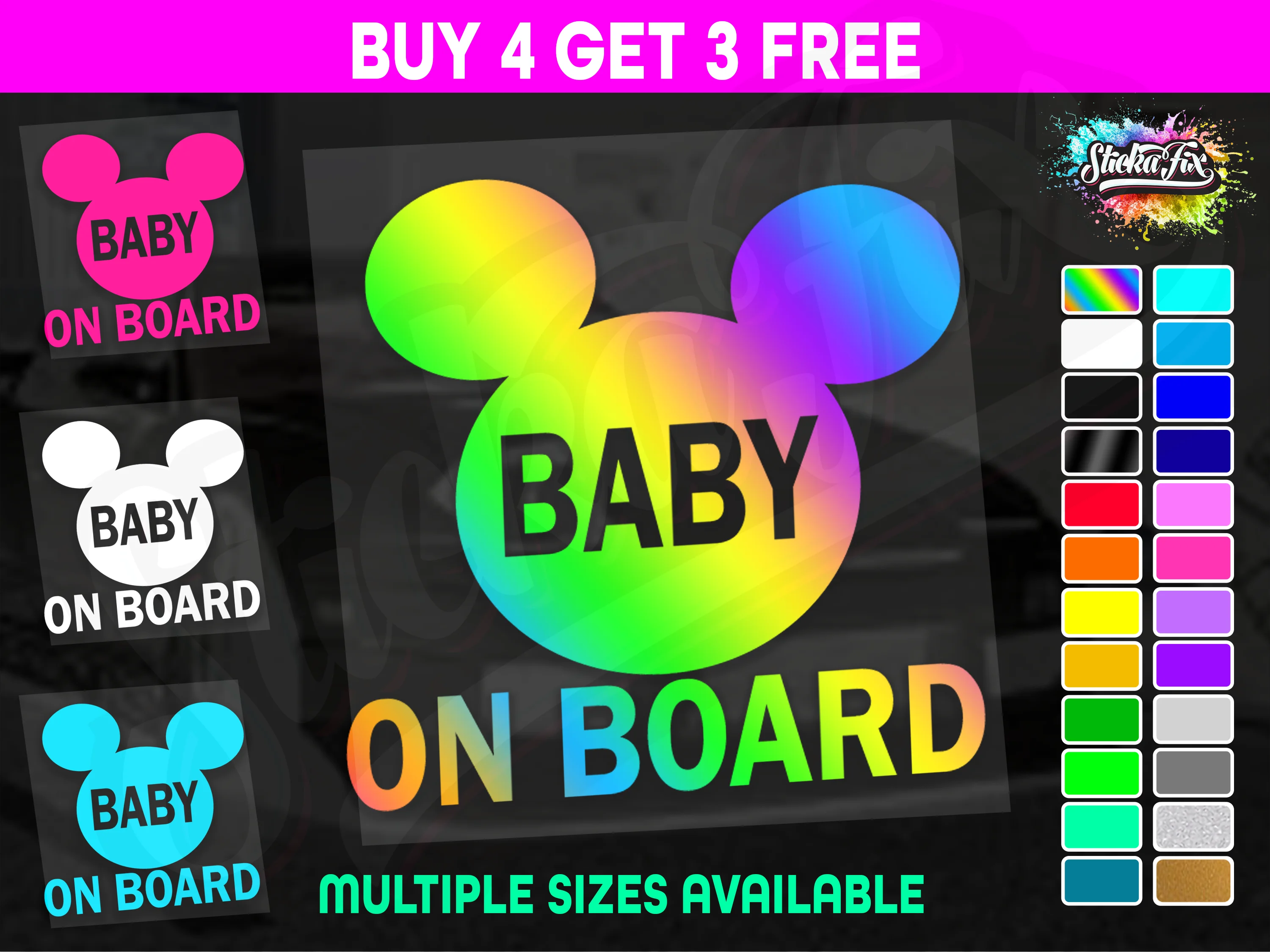 Baby Mouse On Board