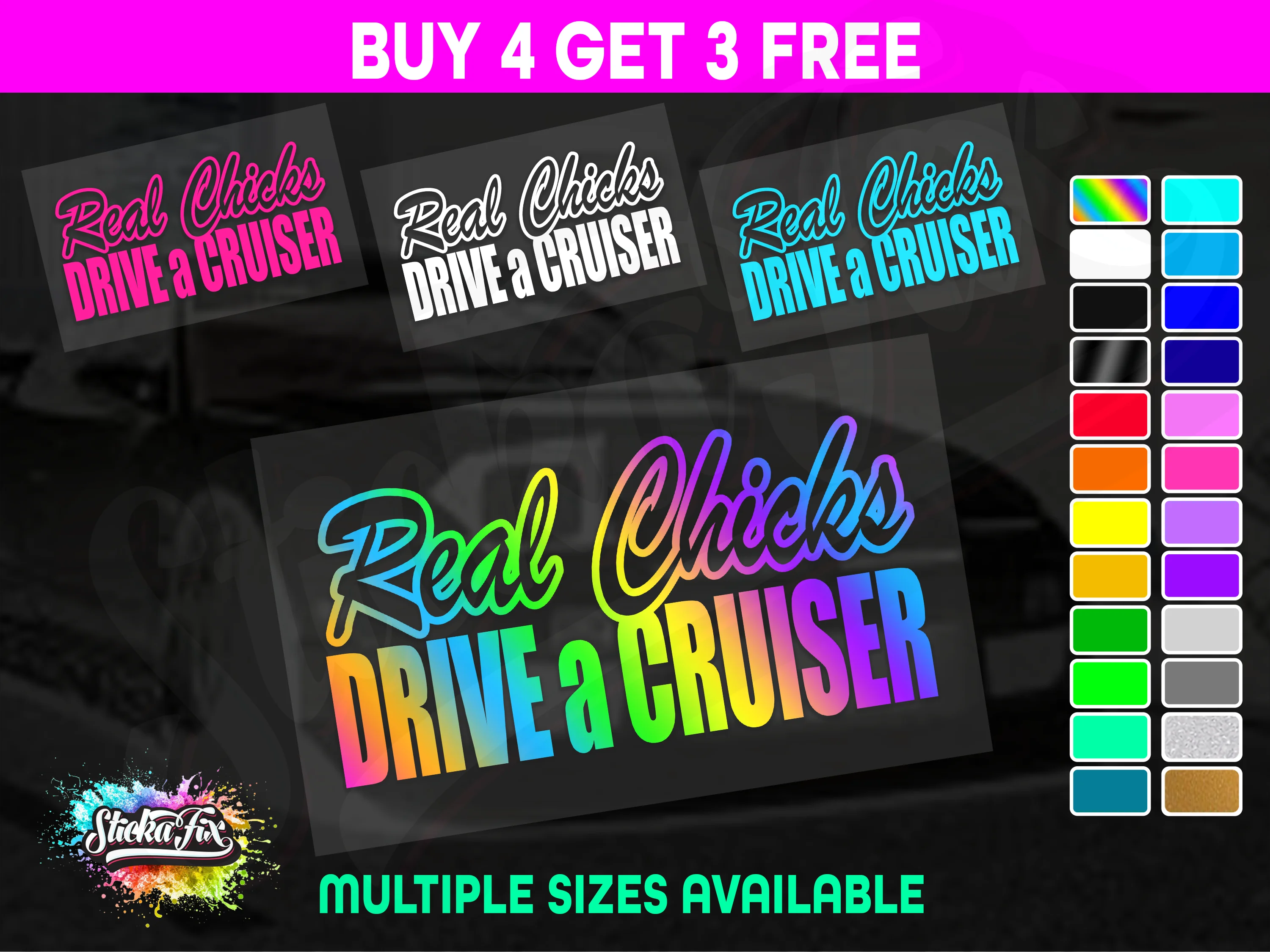 Real Chicks Drive A Cruiser