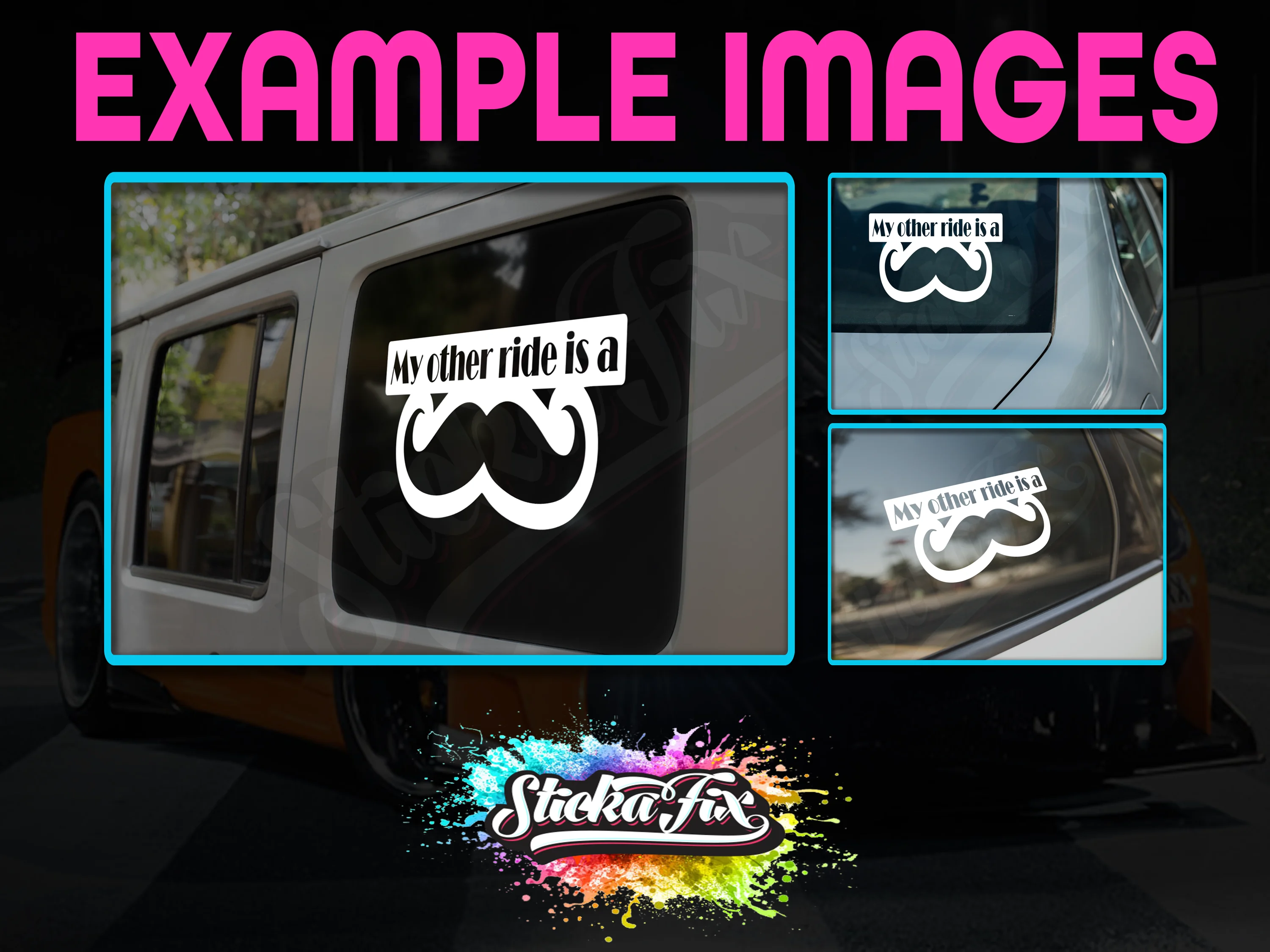 My Other Ride Is A Moustache