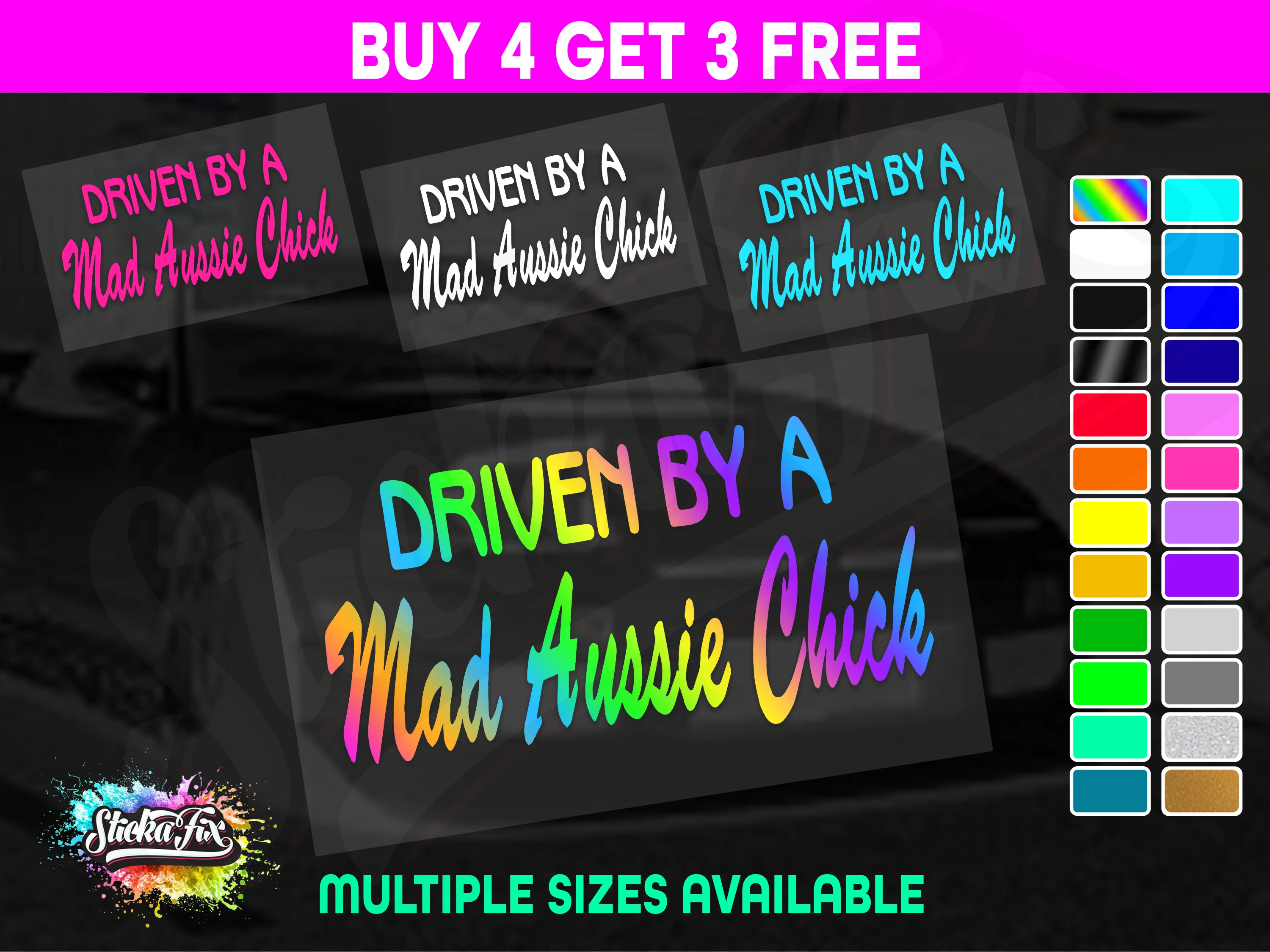 Driven By A Mad Aussie Chick