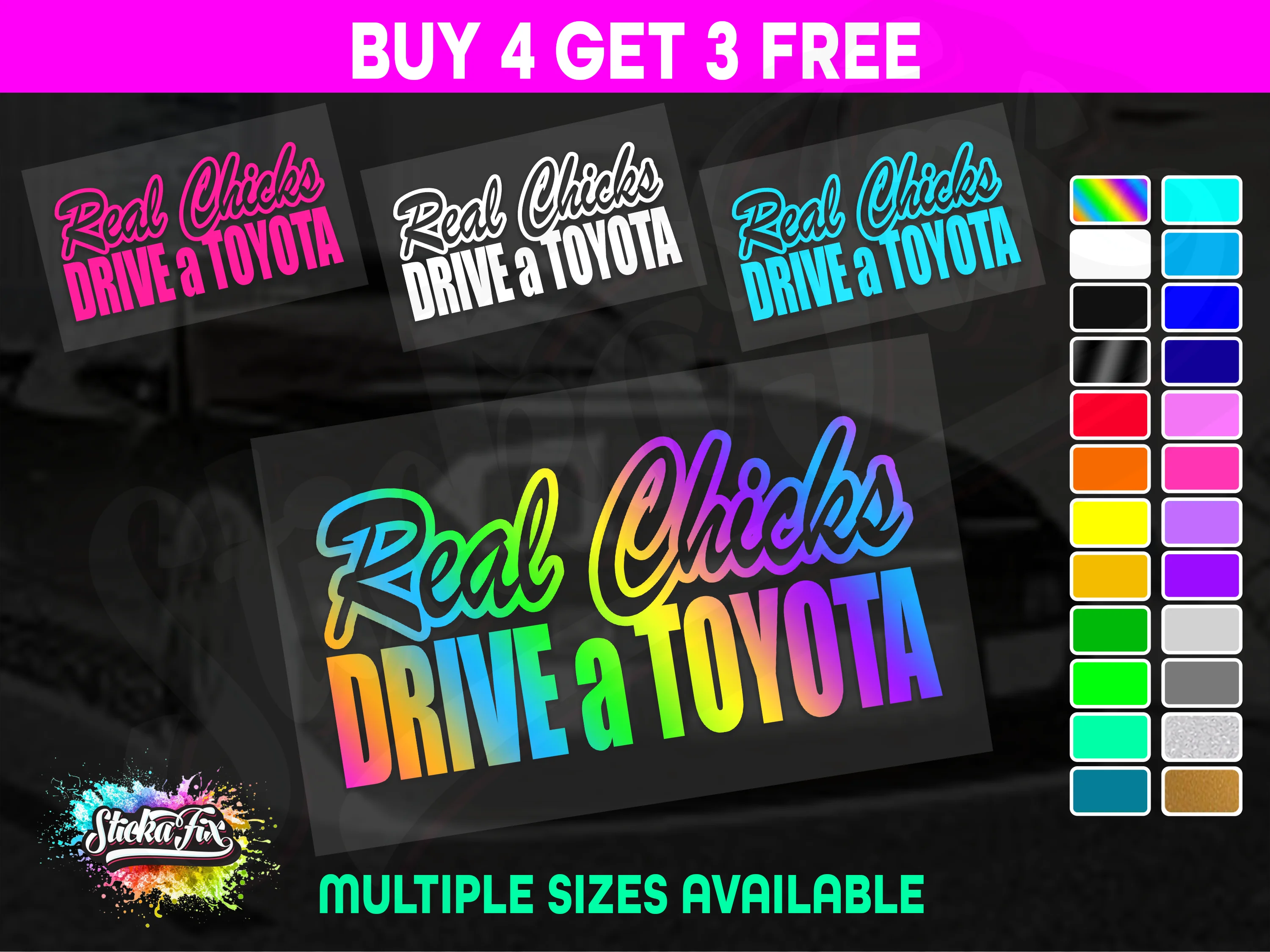 Real Chicks Drive A Toyota