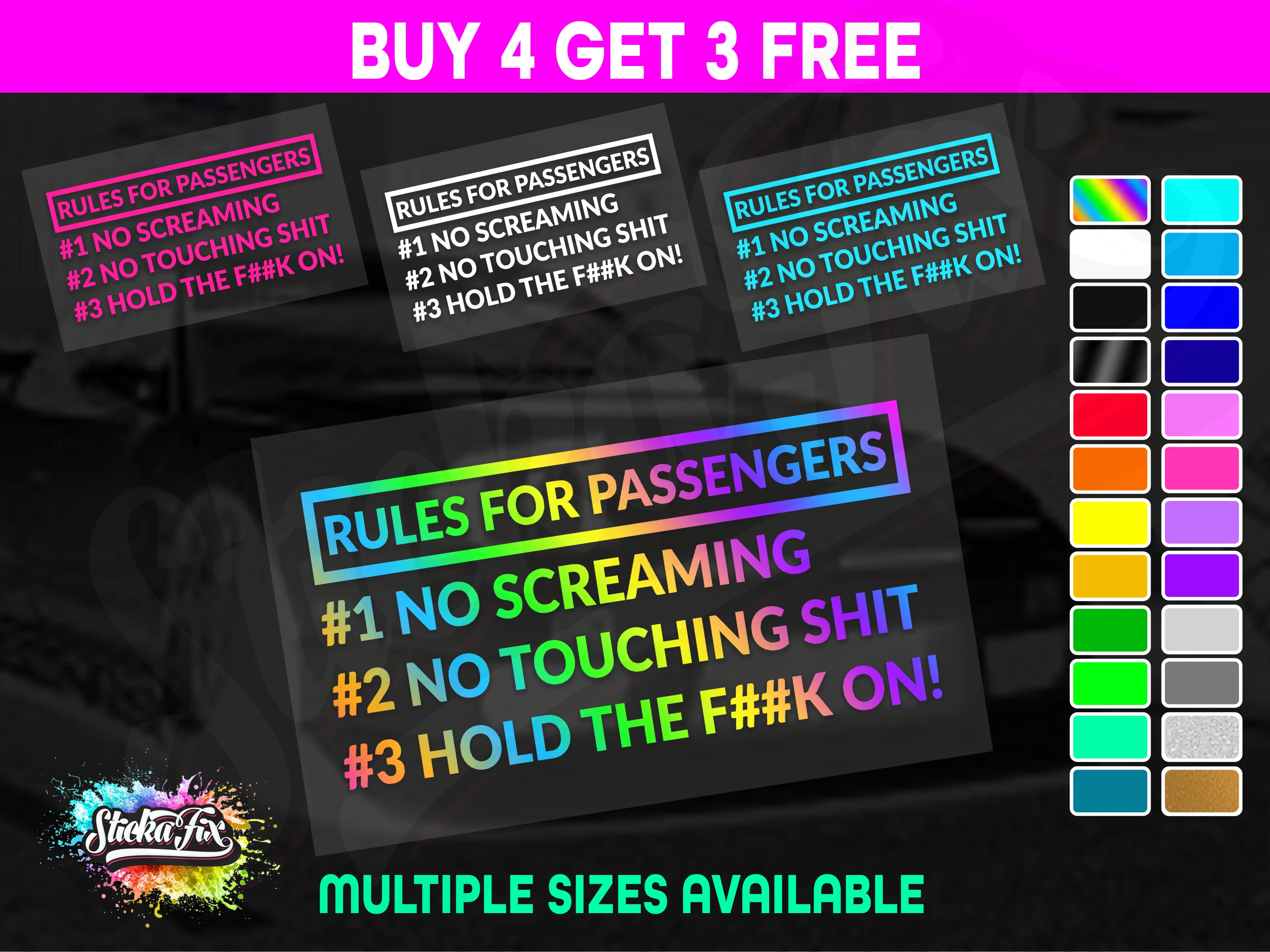 Rules For Passengers