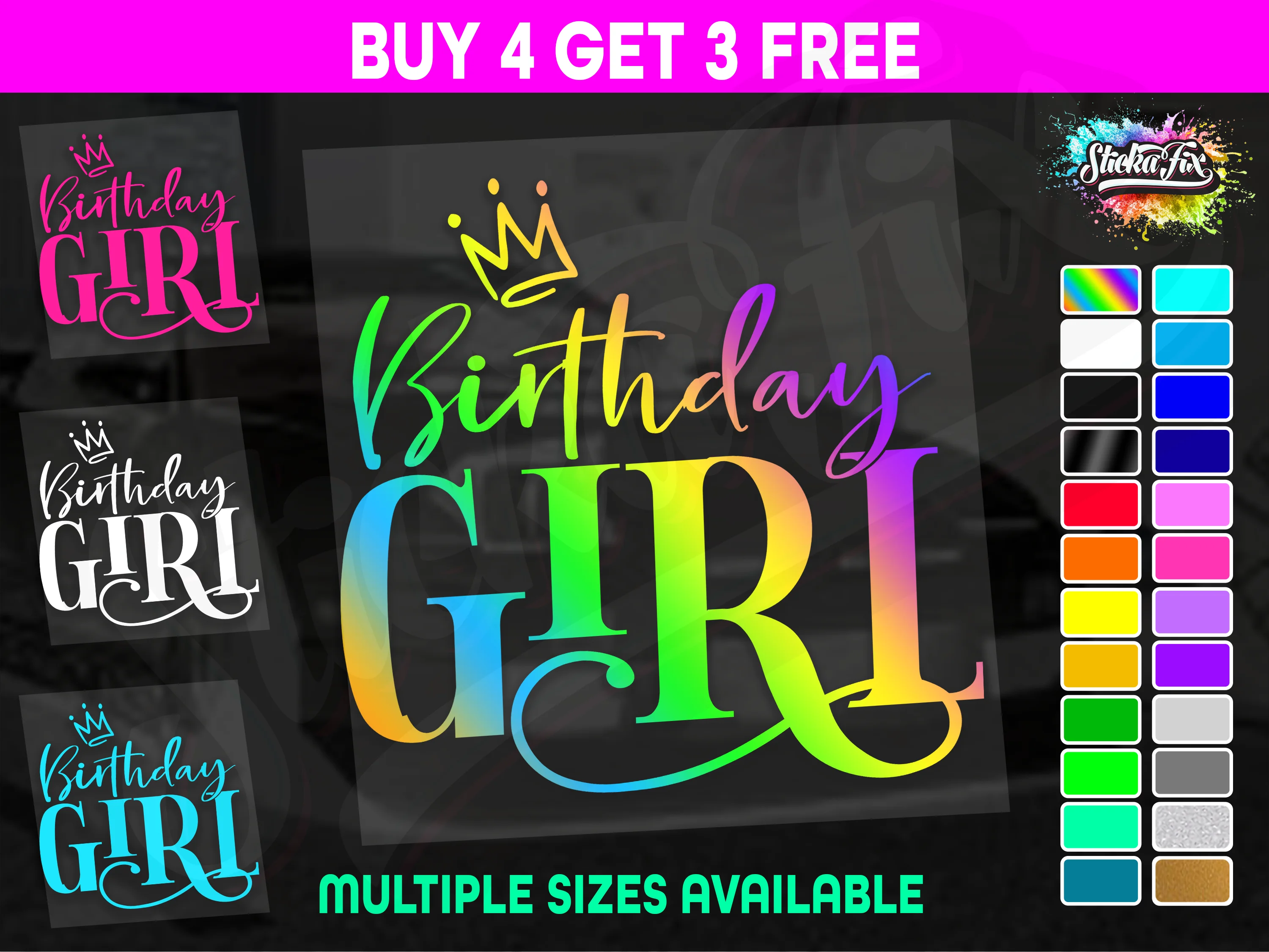 Birthday Girl Crown