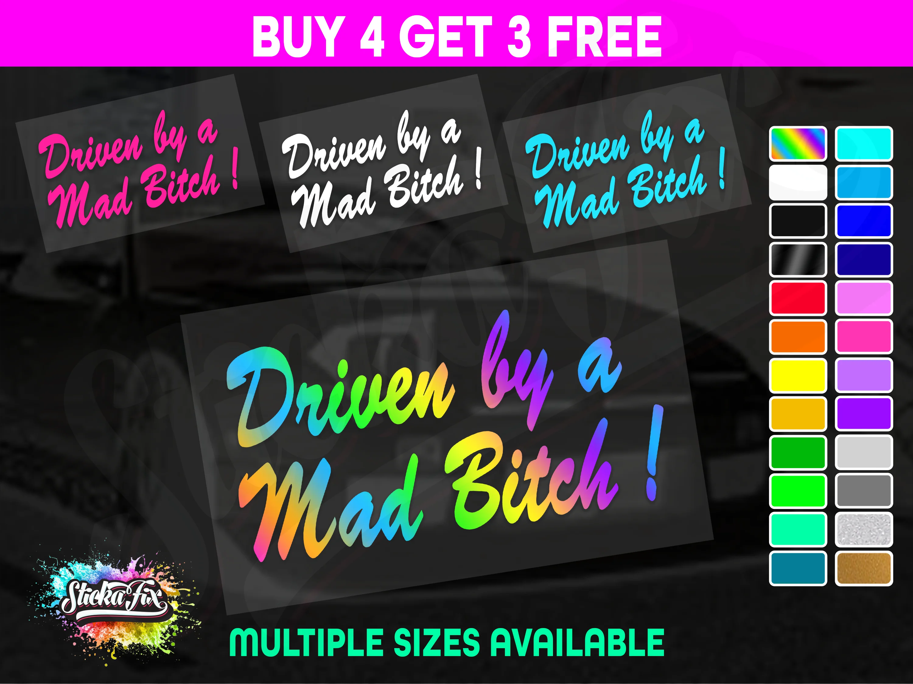 Driven By A Mad Bitch