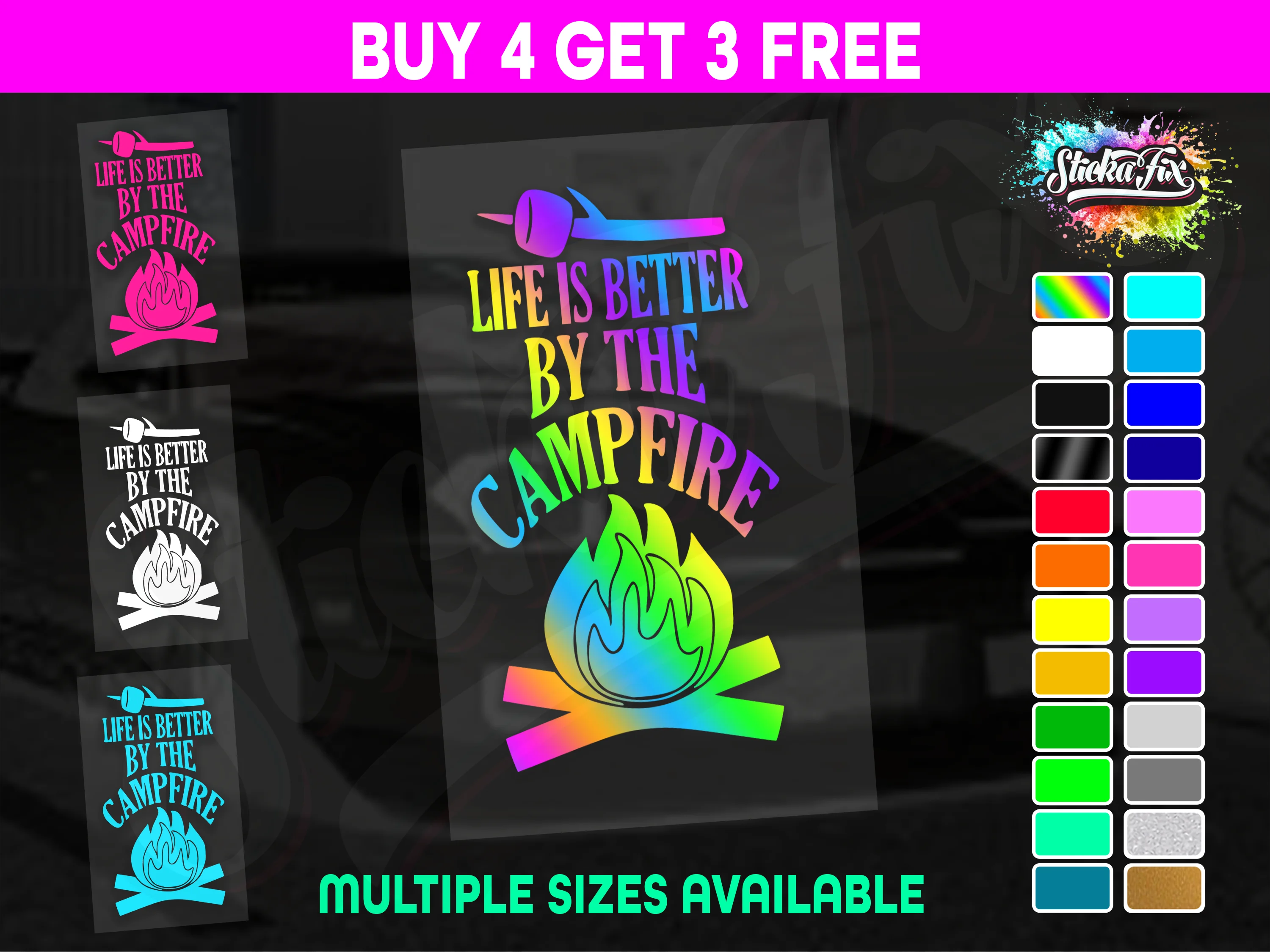 Life Is Better By The Campfire
