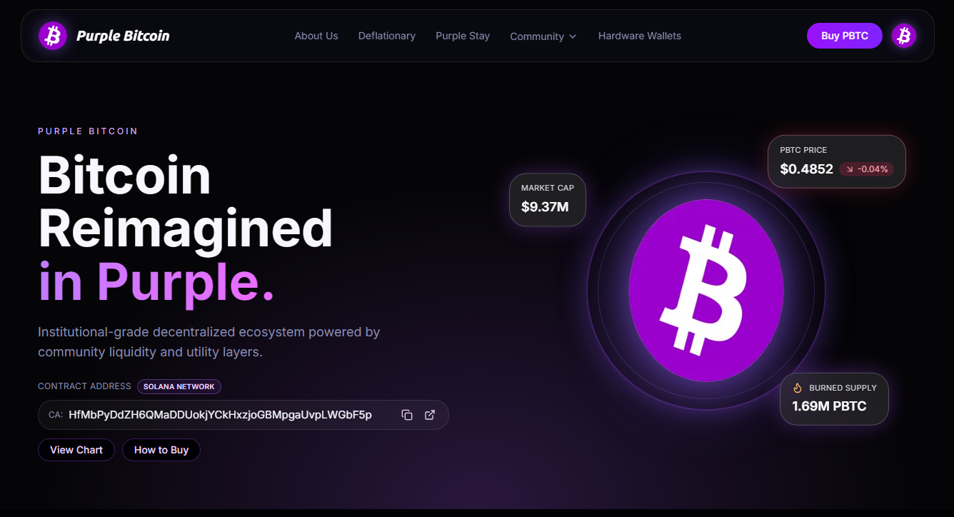 Purple Bitcoin