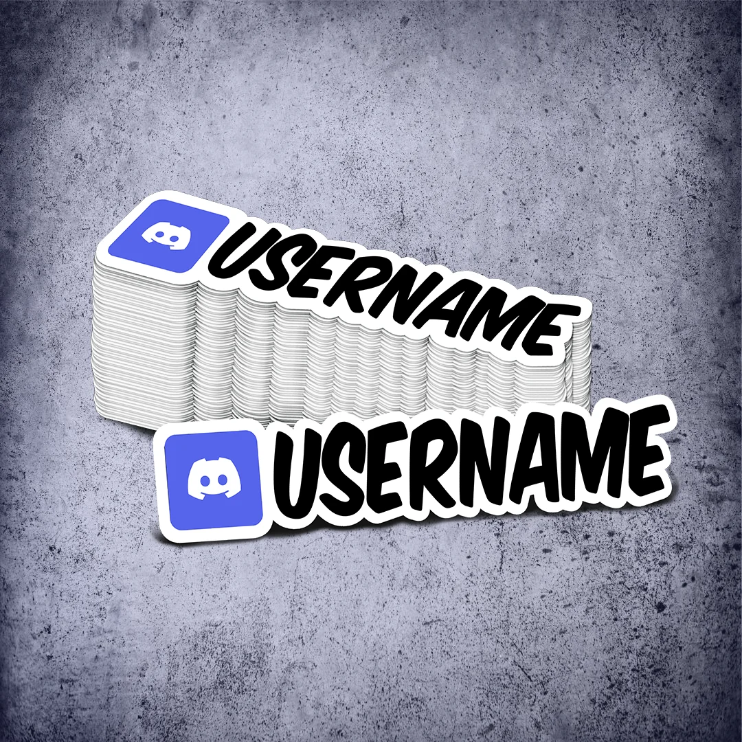 Custom Discord Printed Sticker