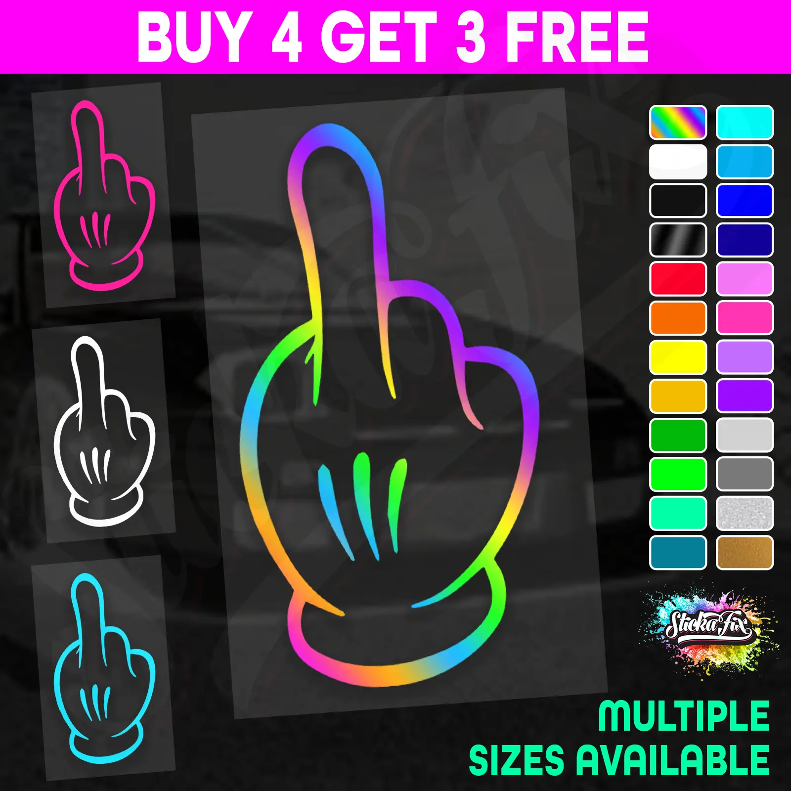 Mouse Middle Finger