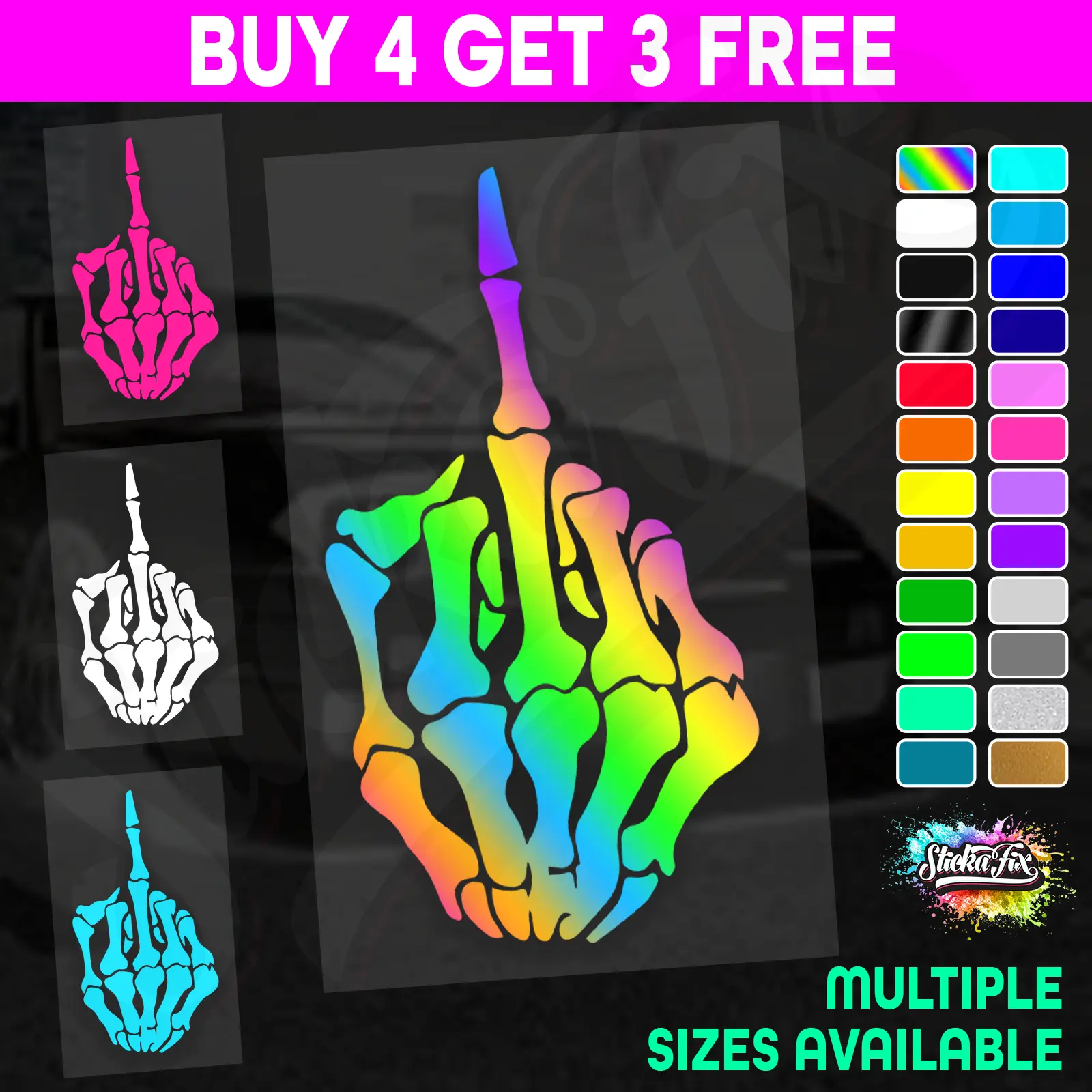 Bone Middle Finger
