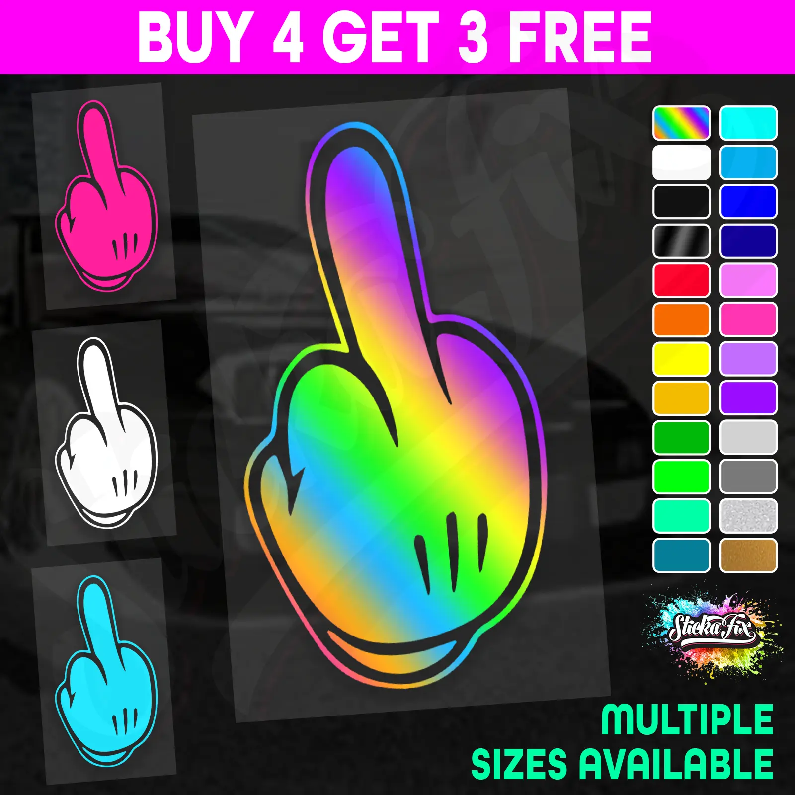Mouse Middle Finger