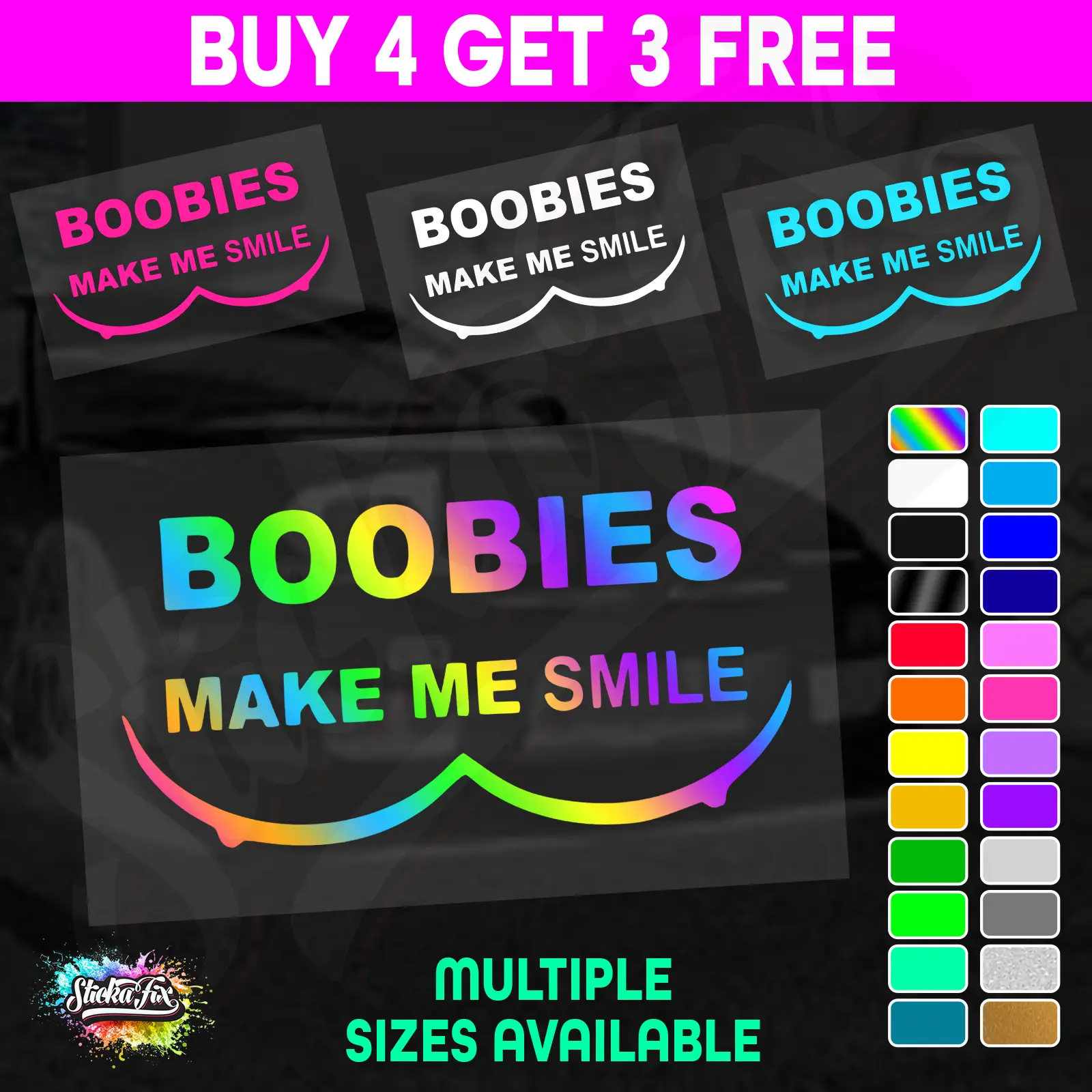 Boobies Make Me Smile