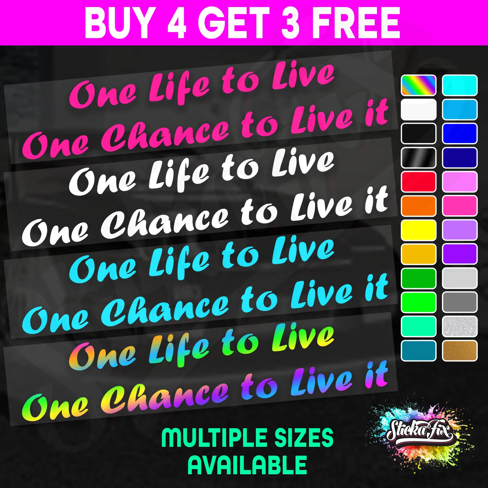 One Life To Live One Chance To Live It