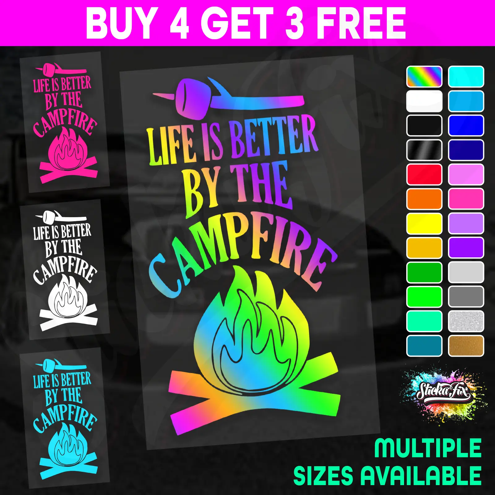 Life Is Better By The Campfire