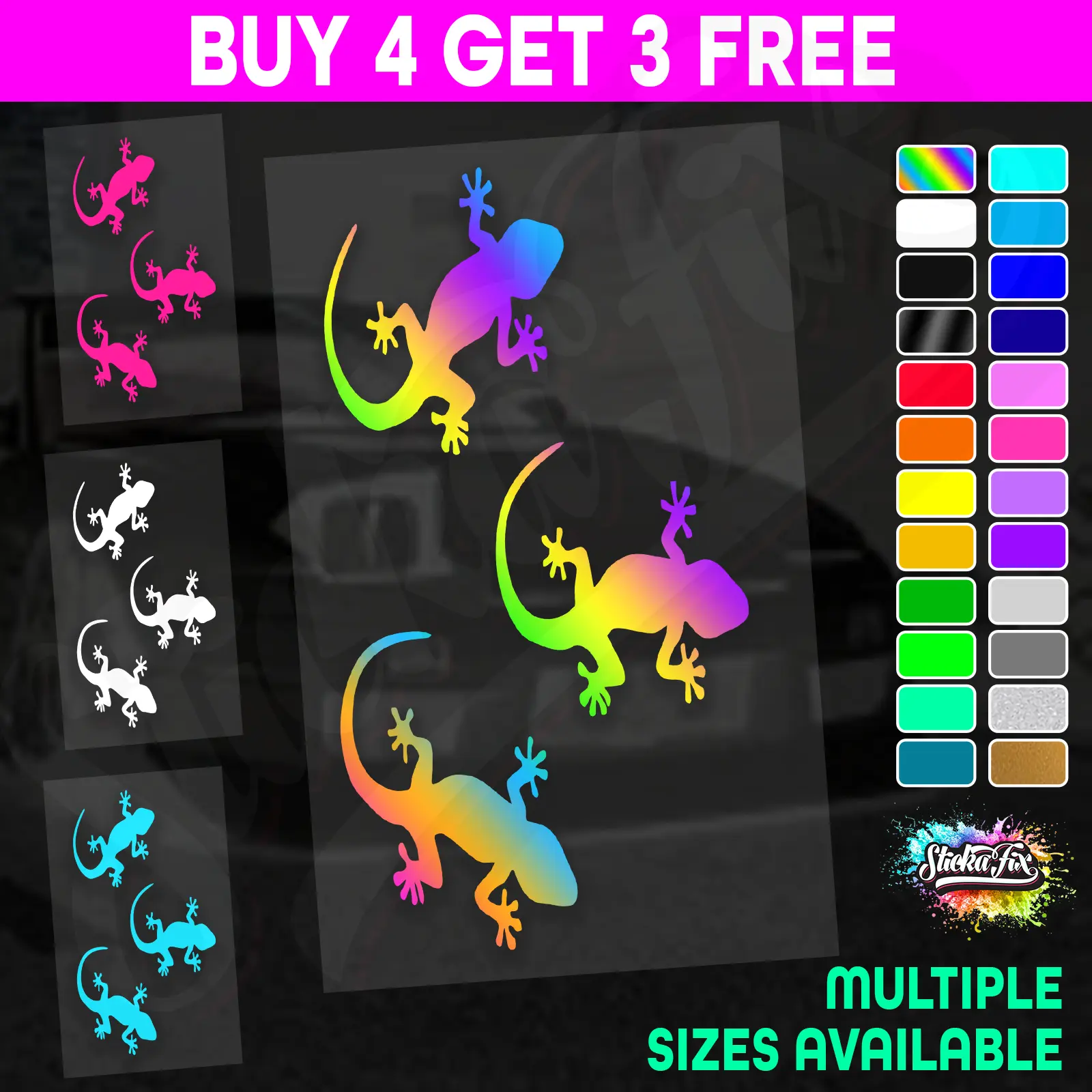 3 Geckos