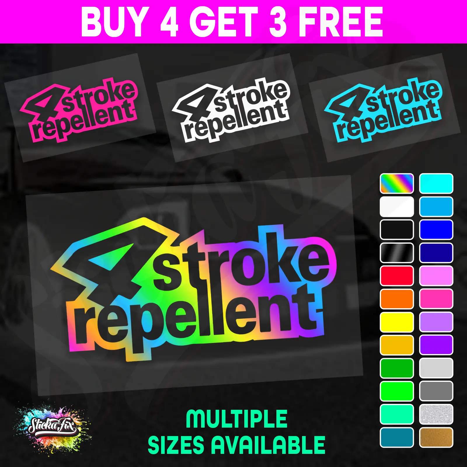 4 Stroke Repellent