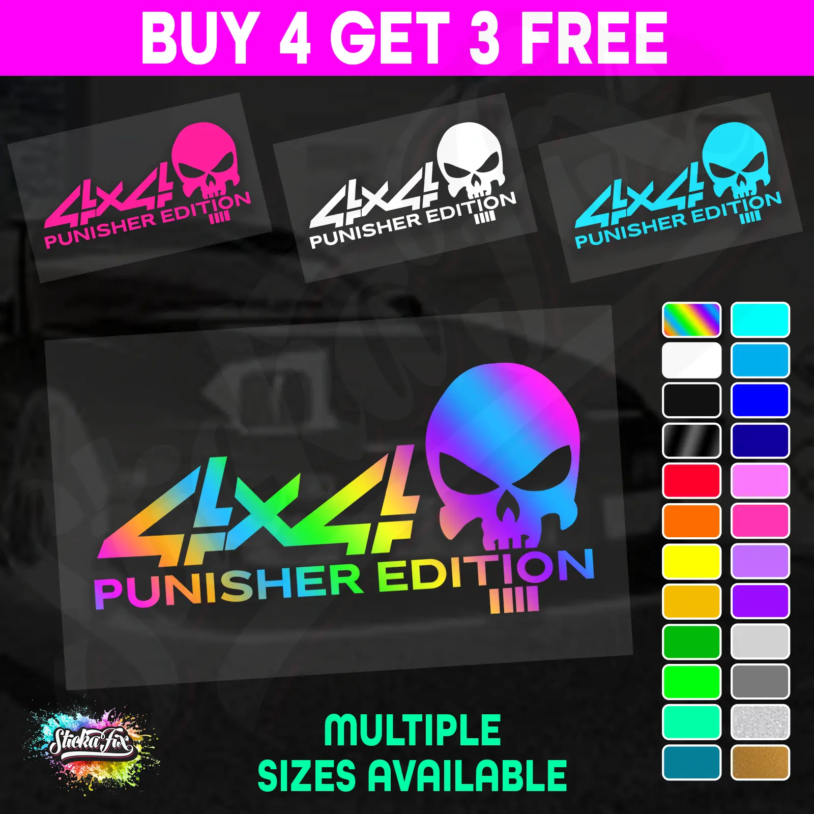 4x4 Punisher Edition