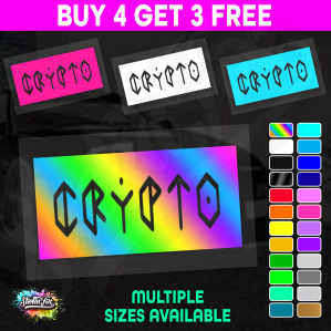 Crypto Bumper Sticker