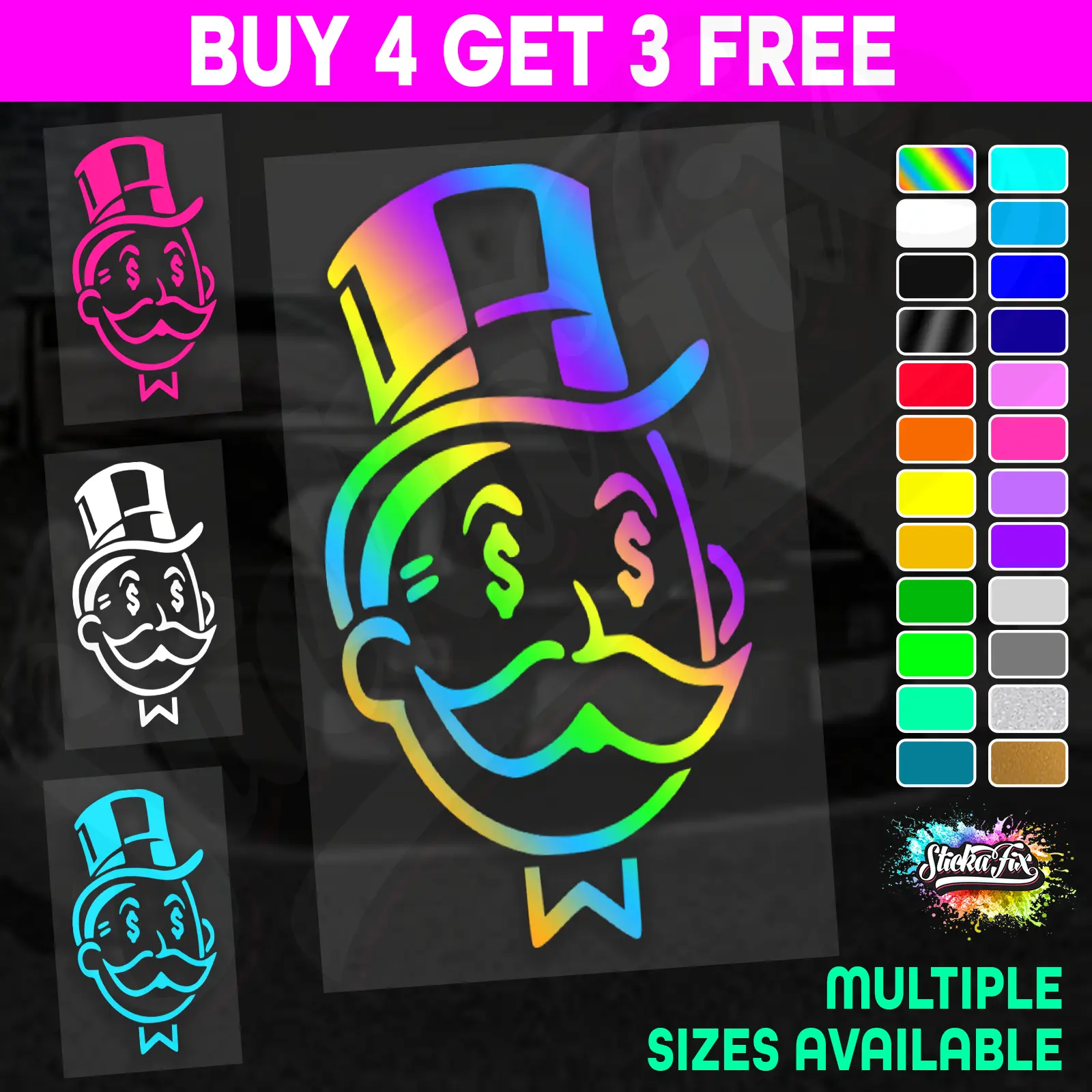 Monopoly Man Money Eyes
