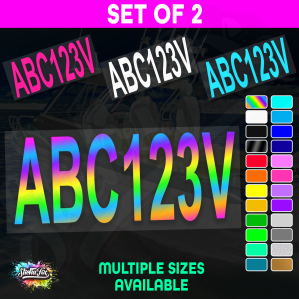 2x Custom Jetski Rego