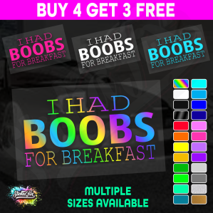 I Had Boobs For Breakfast