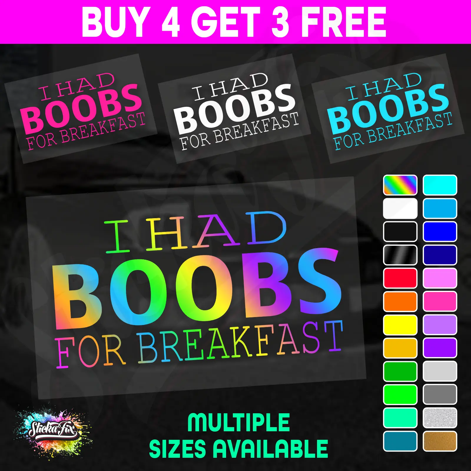 I Had Boobs For Breakfast